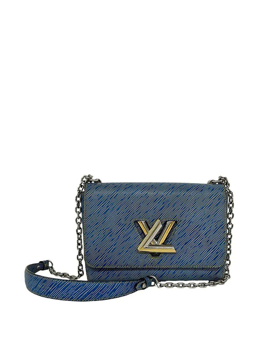 2017 Epi Denim Twist MM crossbody bag