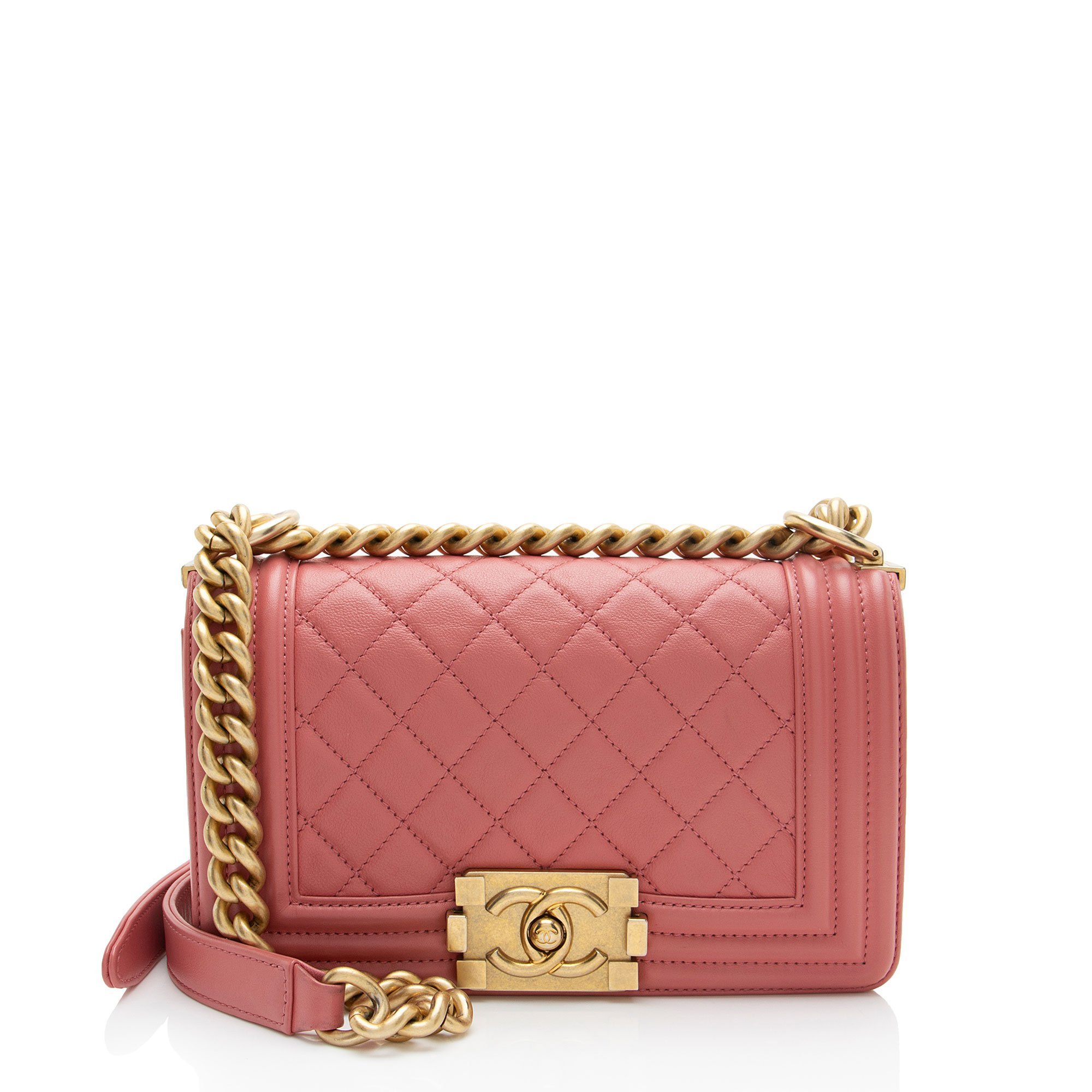Boy leather crossbody bag