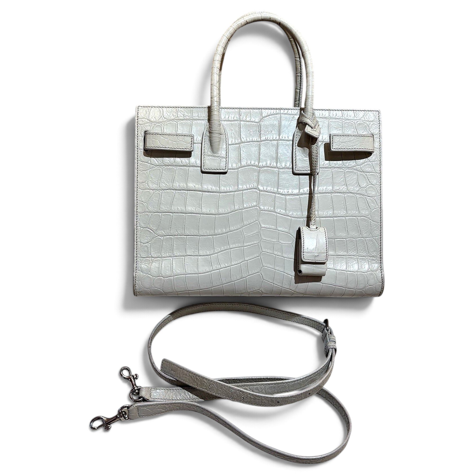 Saint Laurent Sac de Jour leather handbag