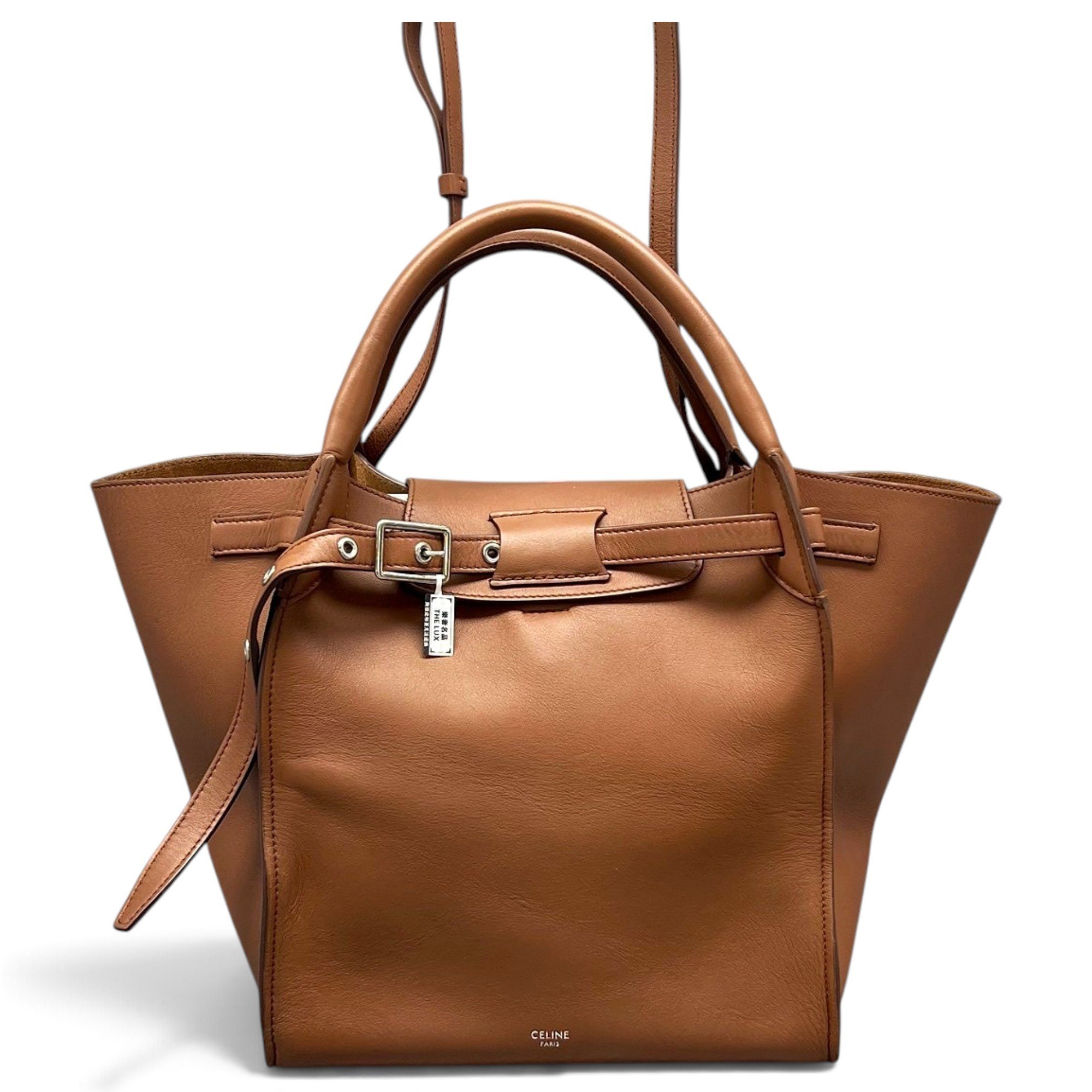 Big Bag leather handbag