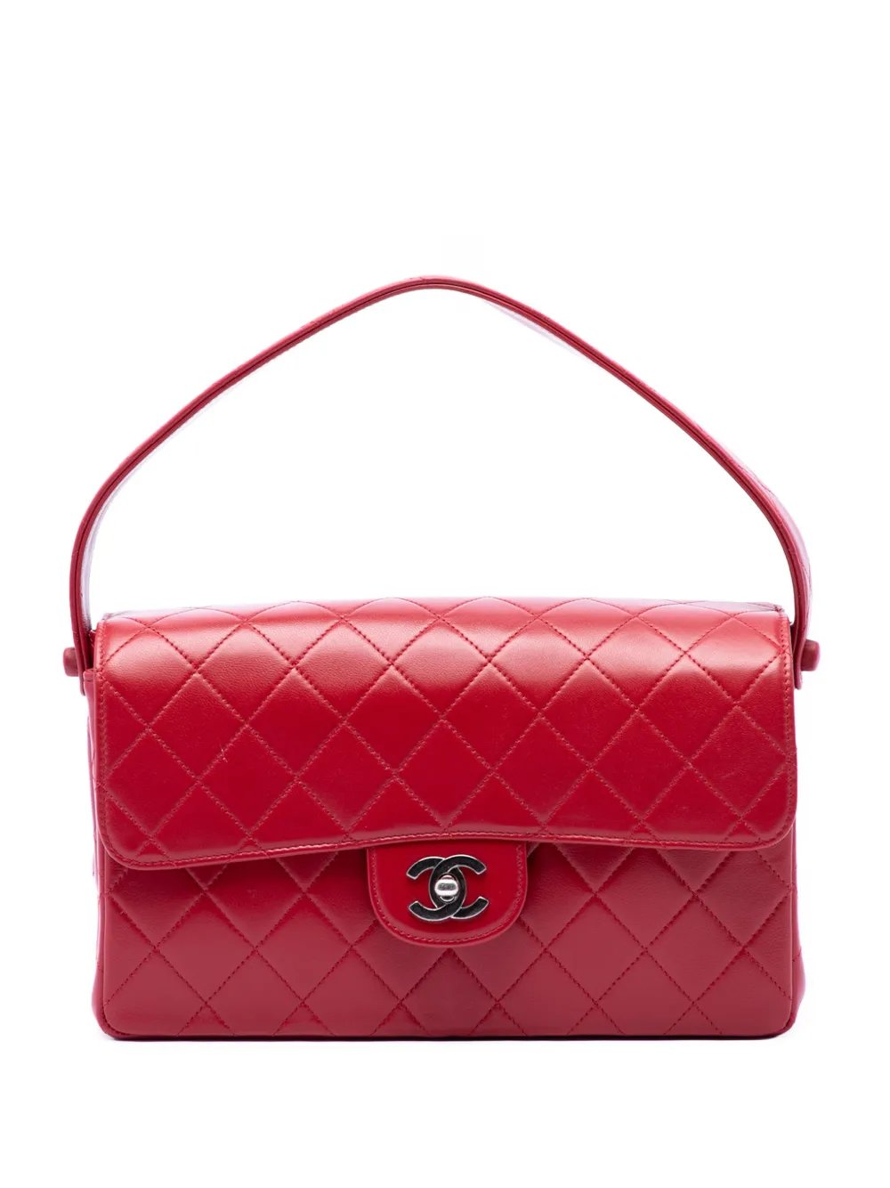 1994-1996 Medium Quilted Lambskin Top Handle Bag handbag