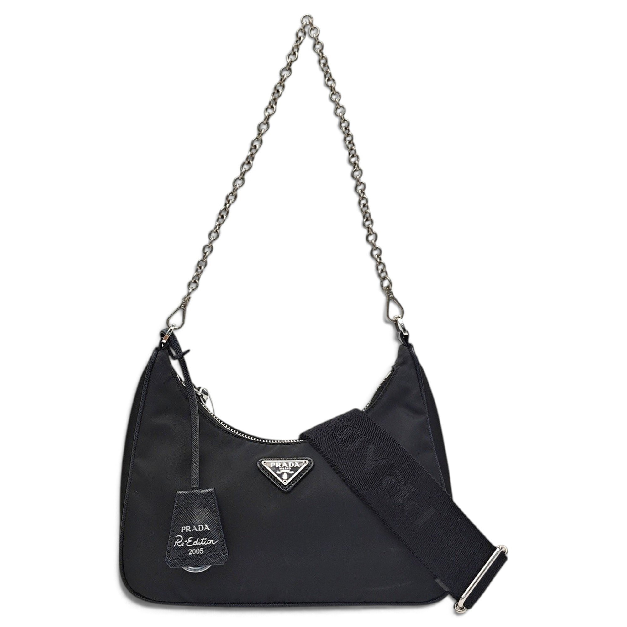 Re-edition cloth handbag