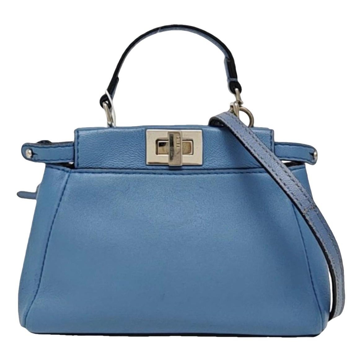Peekaboo leather handbag