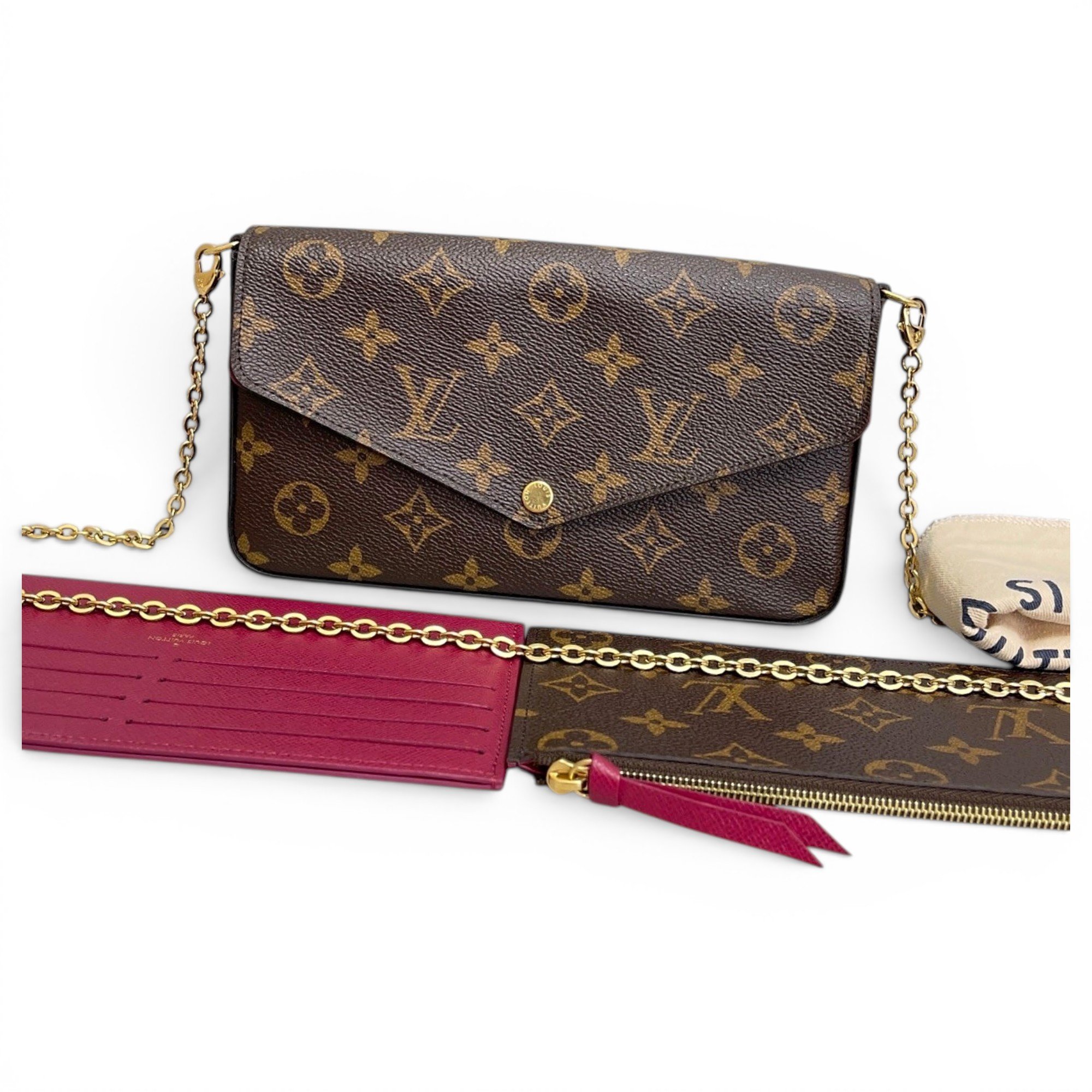 Félicie leather handbag