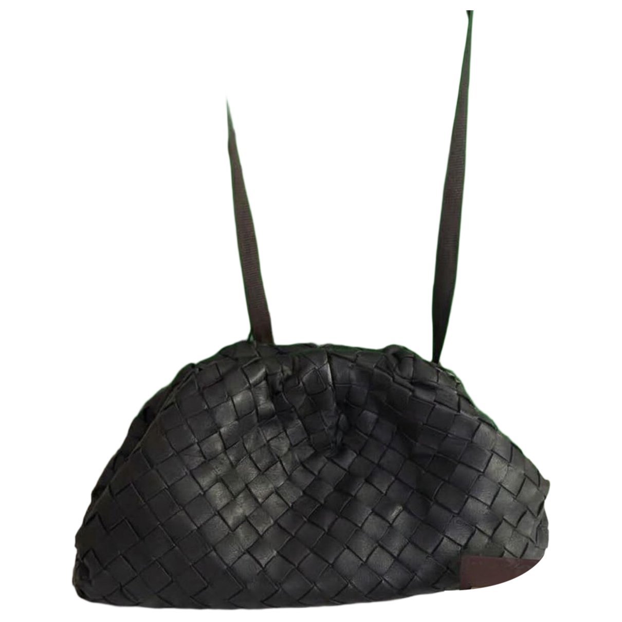 Pouch leather handbag