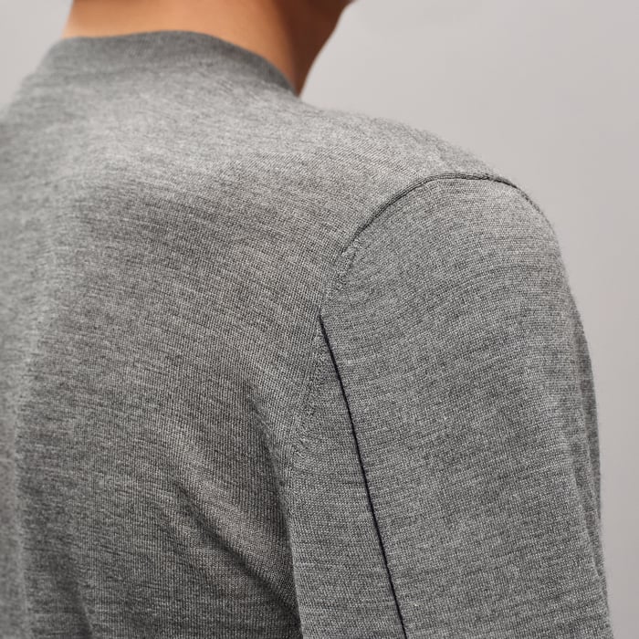 Flanelle "H Etriviere" Crewneck Sweater