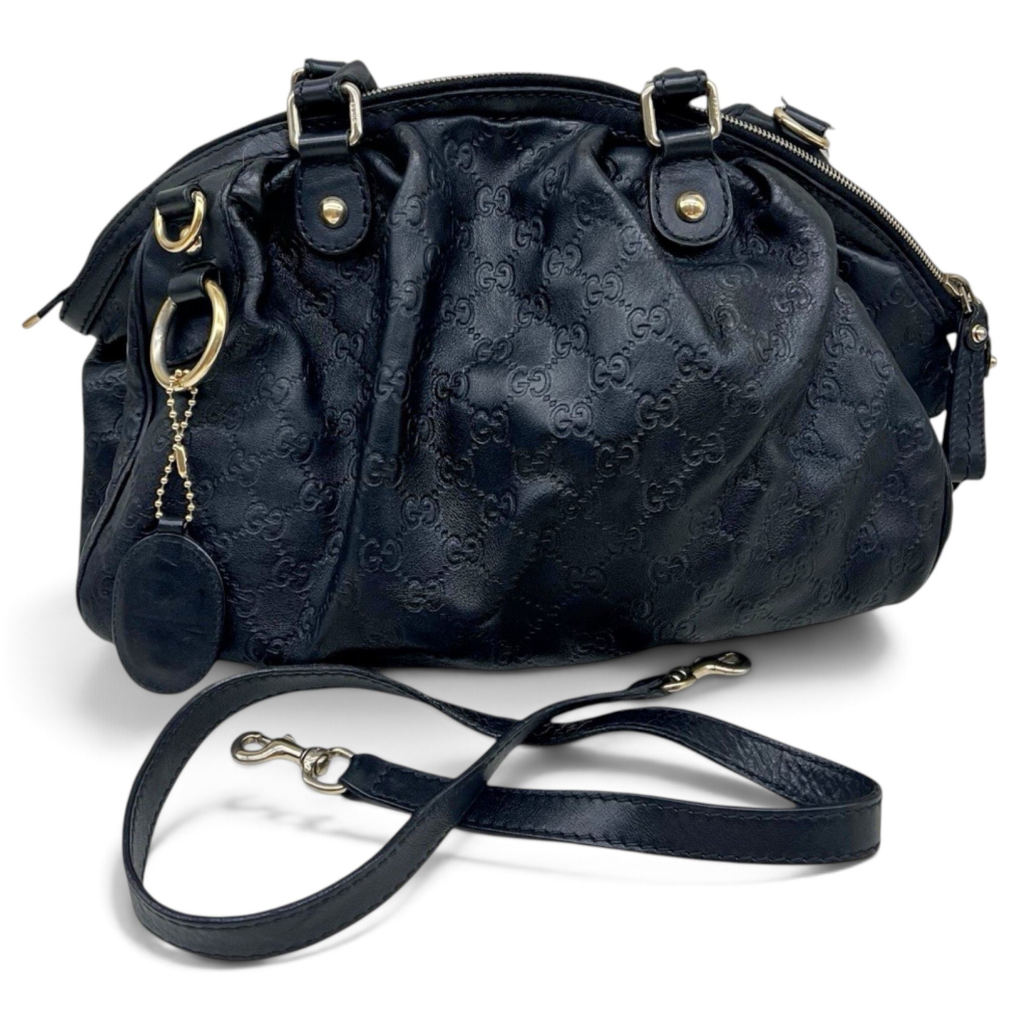 Leather handbag