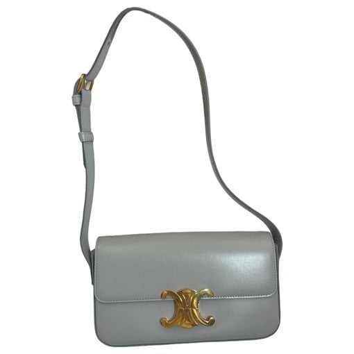 Triomphe leather handbag