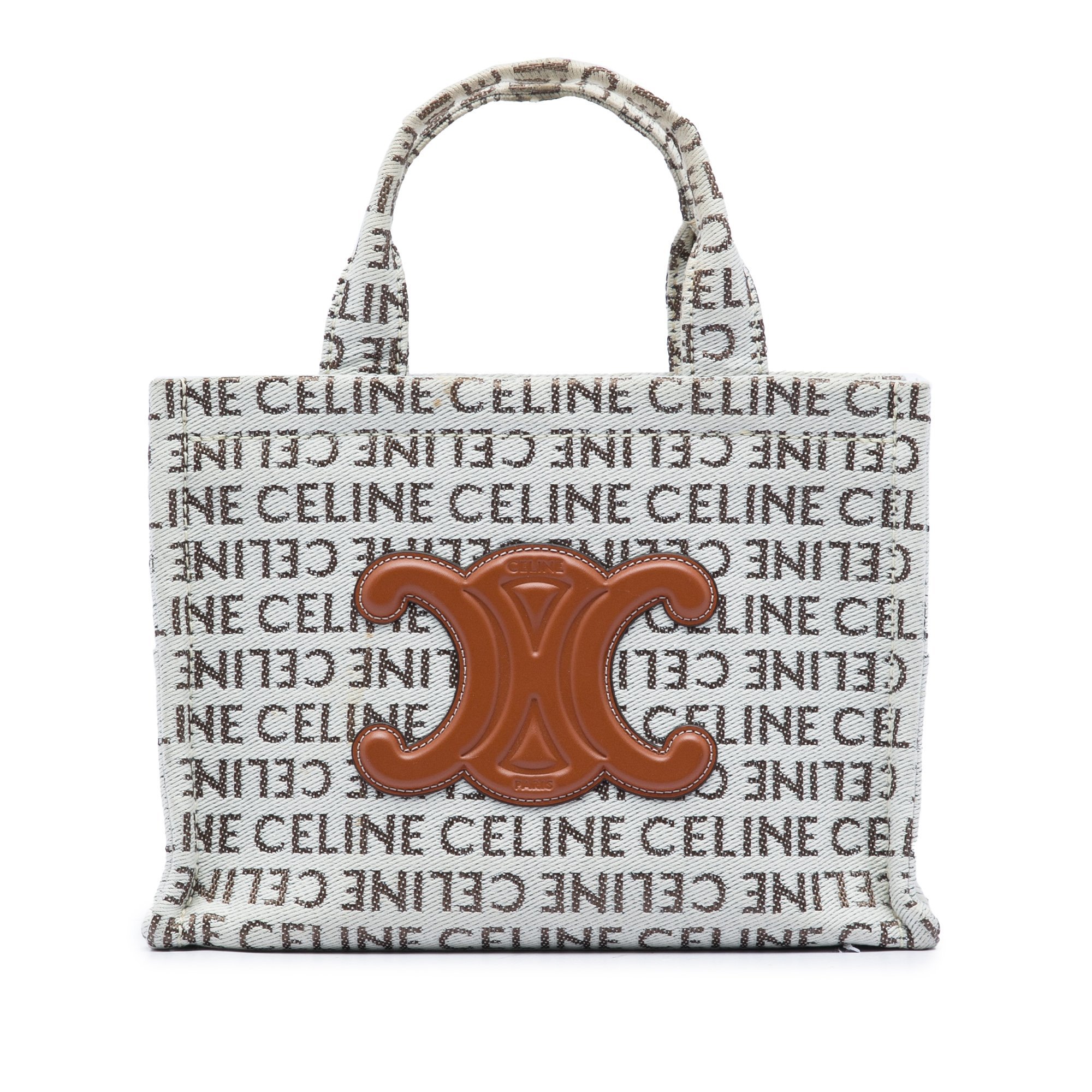 Triomphe cloth handbag