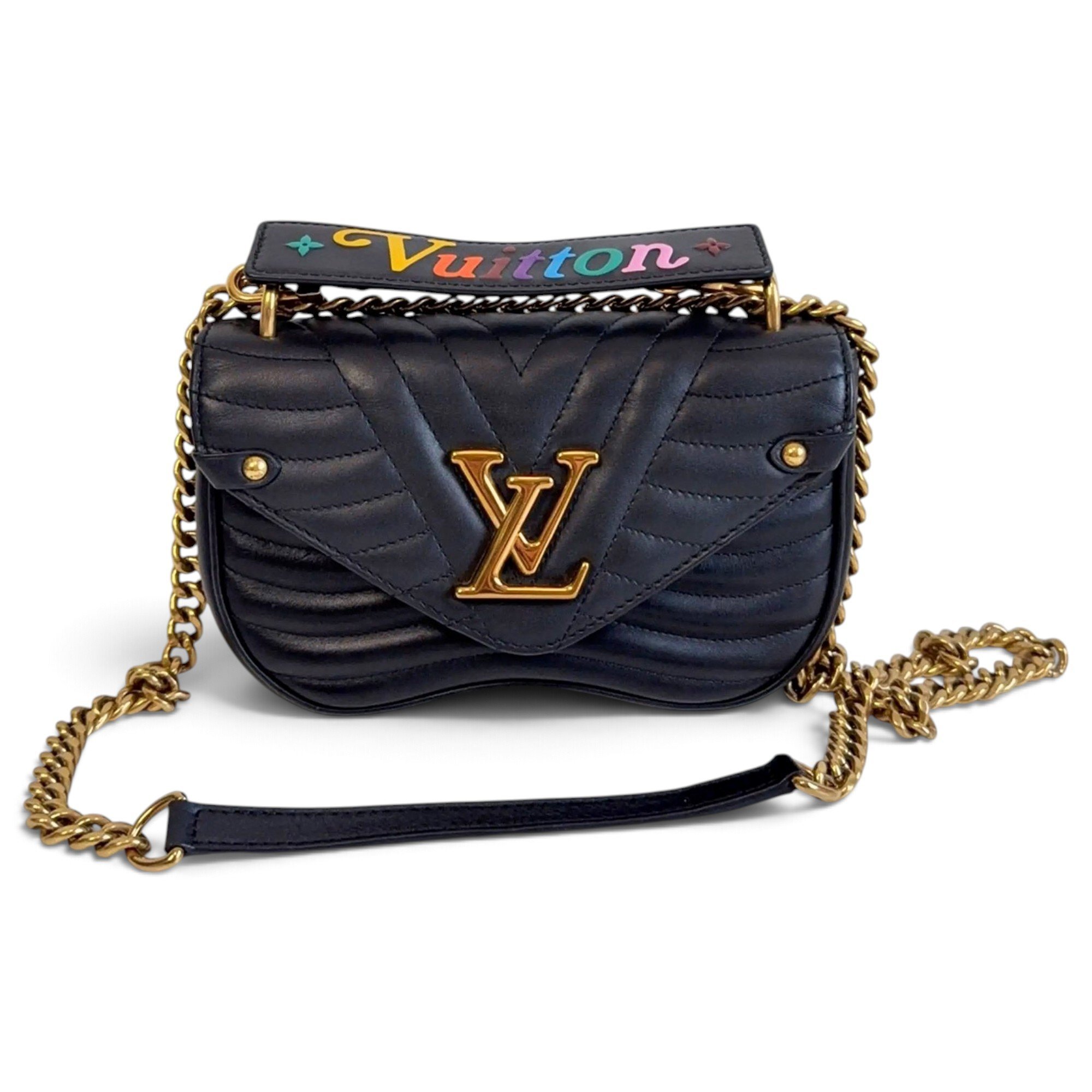 New Wave leather crossbody bag