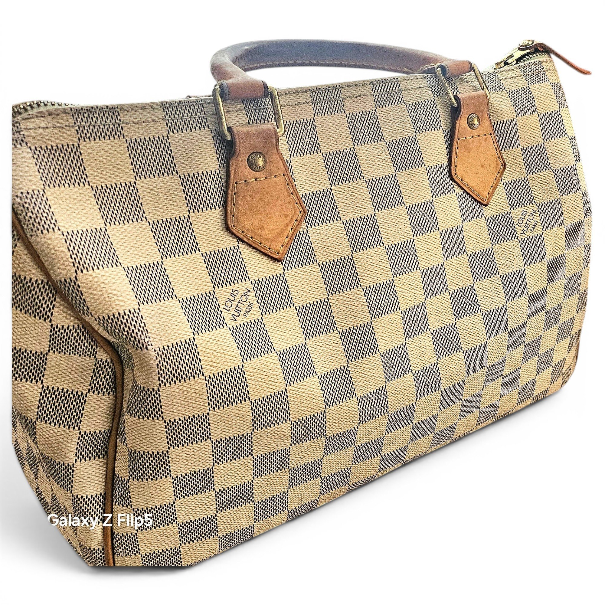 Louis Vuitton Speedy leather handbag
