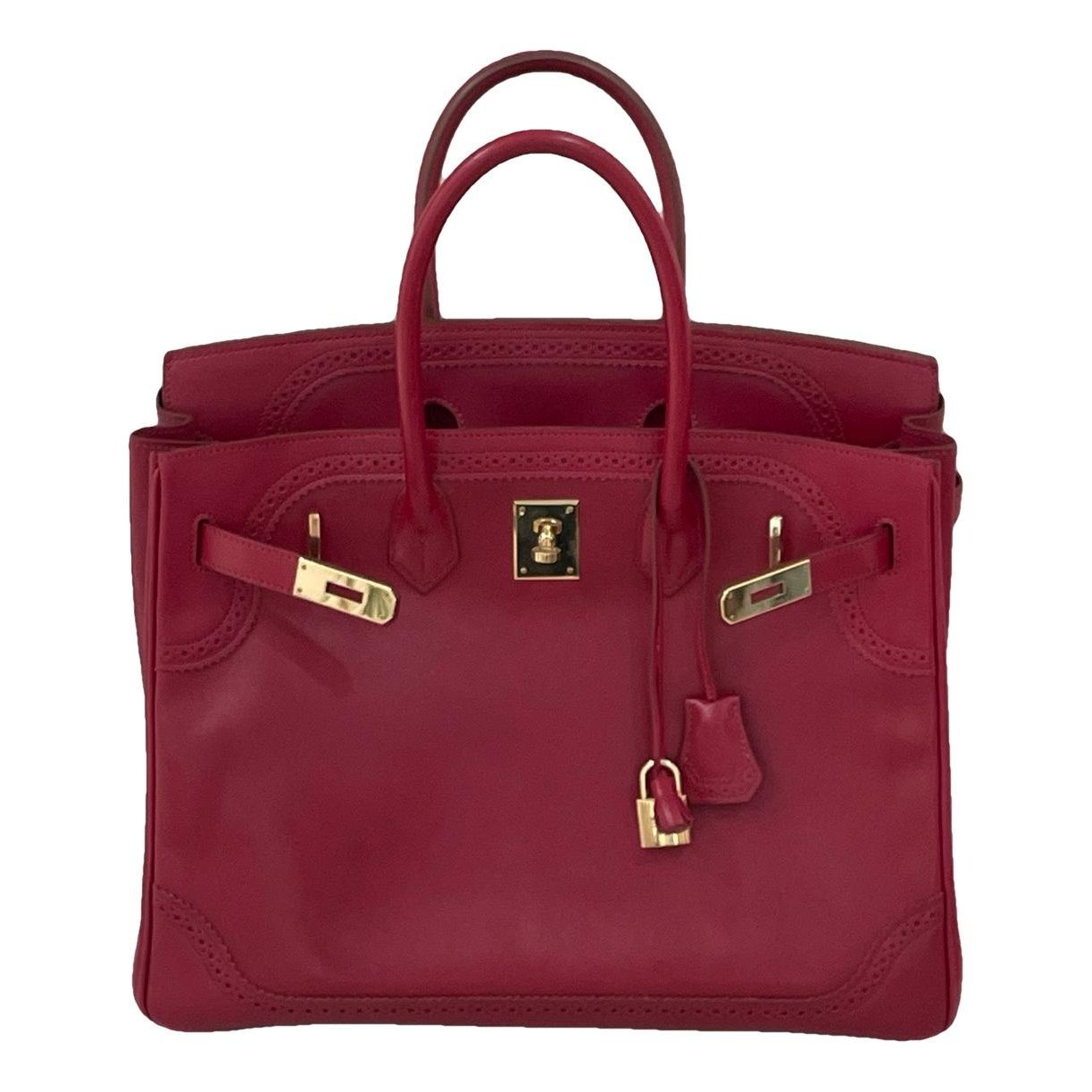 Birkin 35 leather handbag