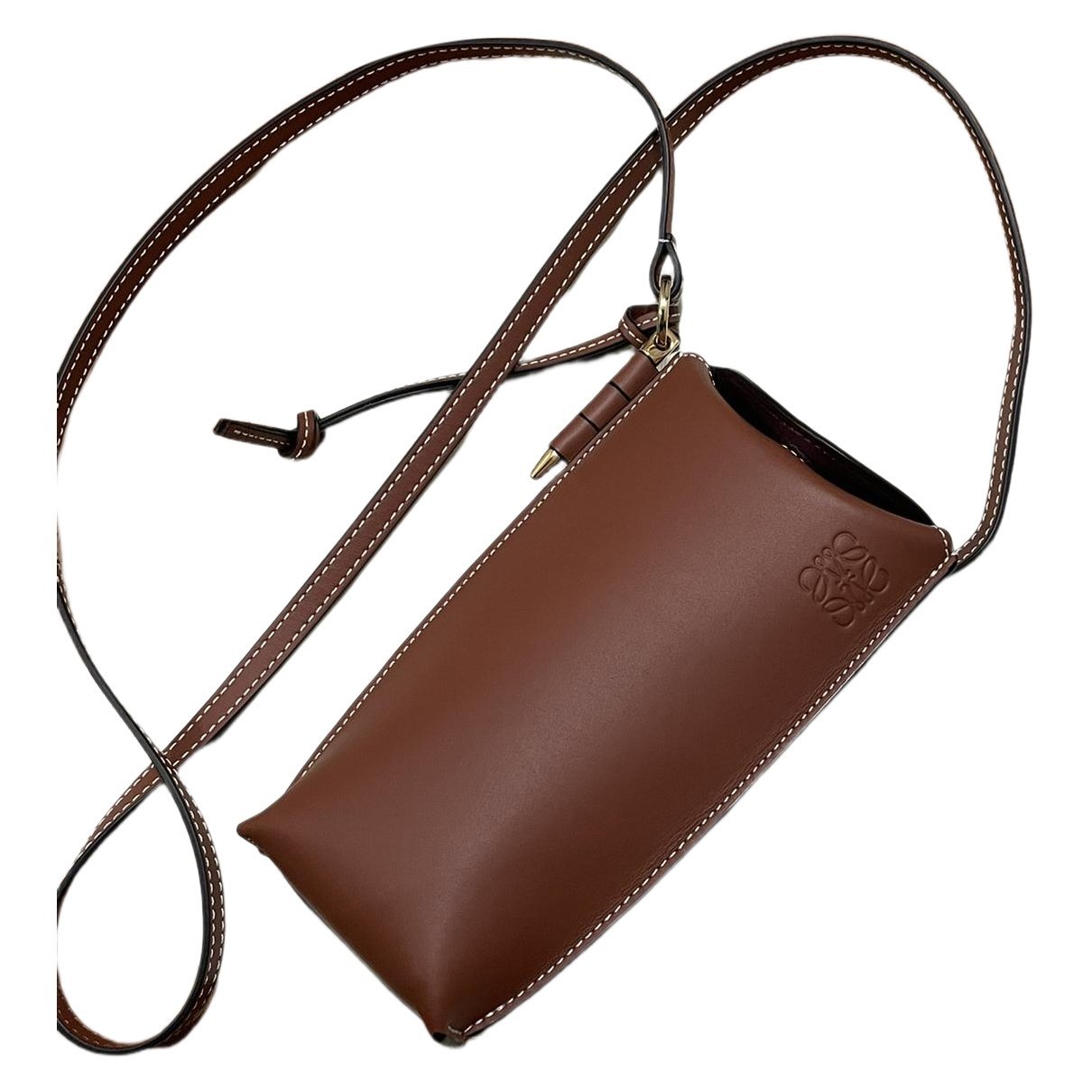 Gate Pocket leather crossbody bag