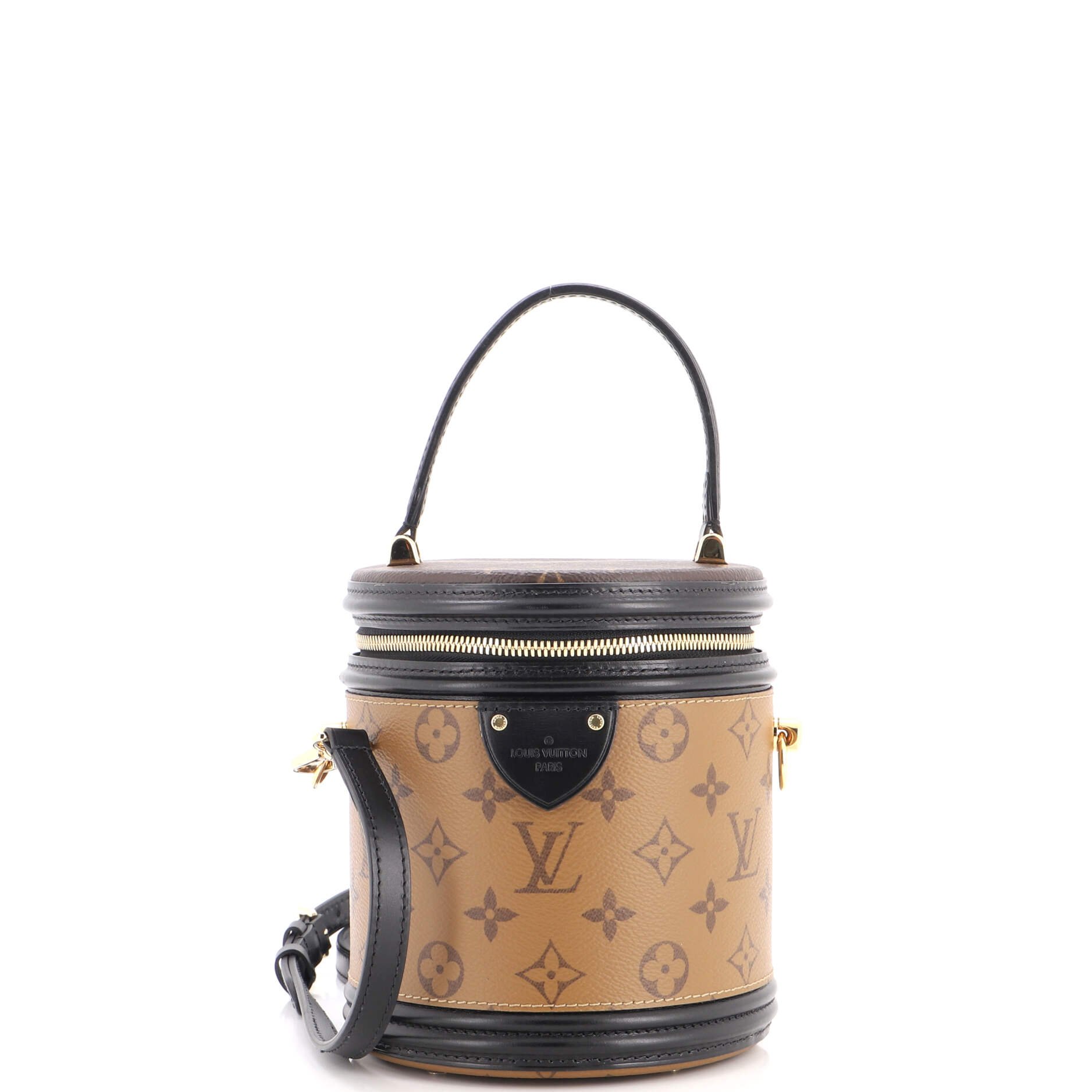 Cannes Handbag Reverse Monogram Canvas