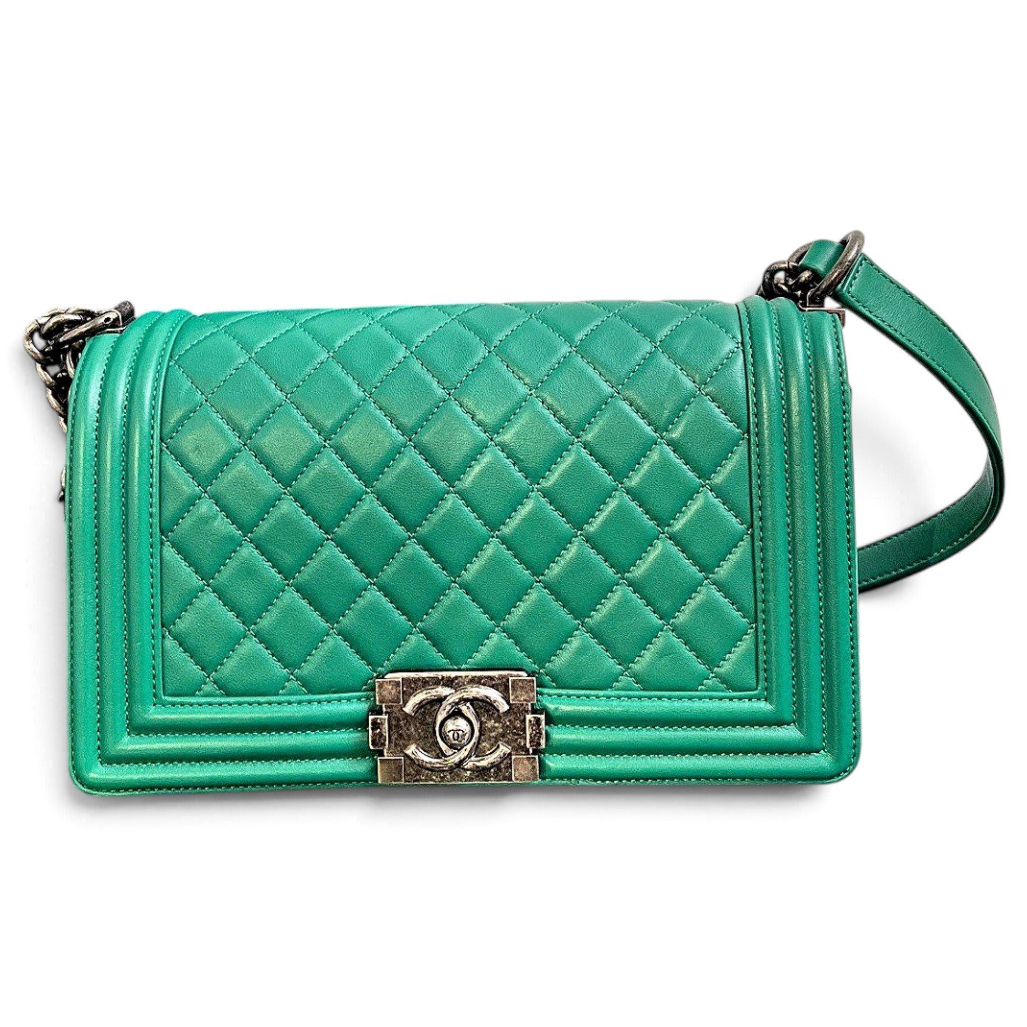 Boy leather crossbody bag