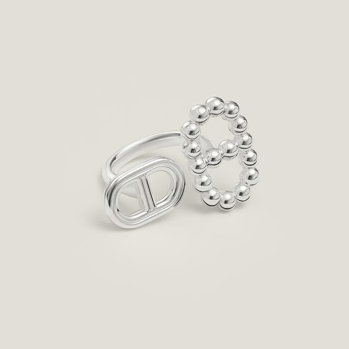 Sans Coloris Chaine d'Ancre Alea II Ring, Medium/small Model