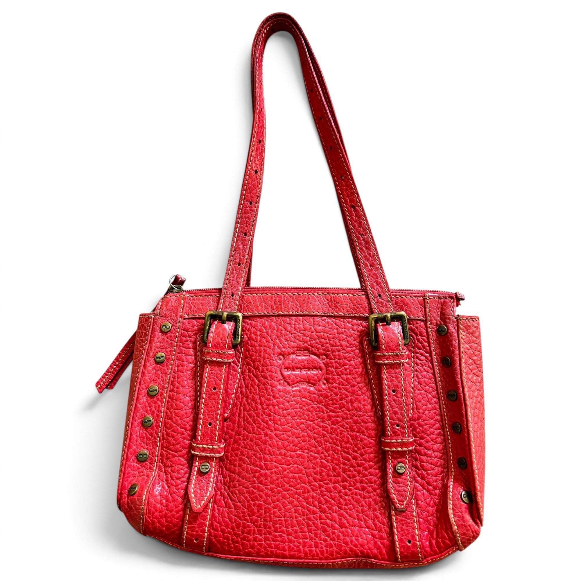 Leather handbag