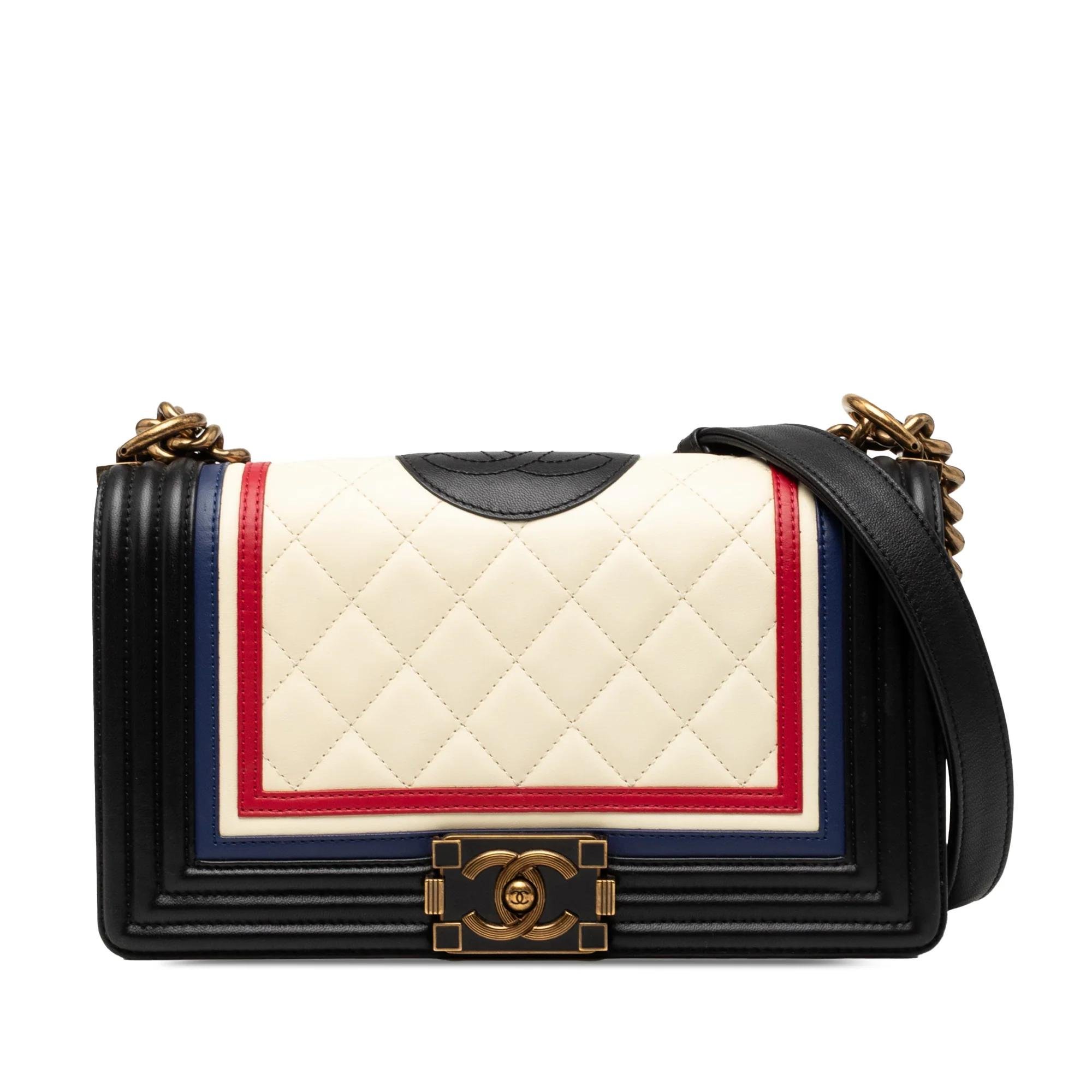 Boy leather crossbody bag