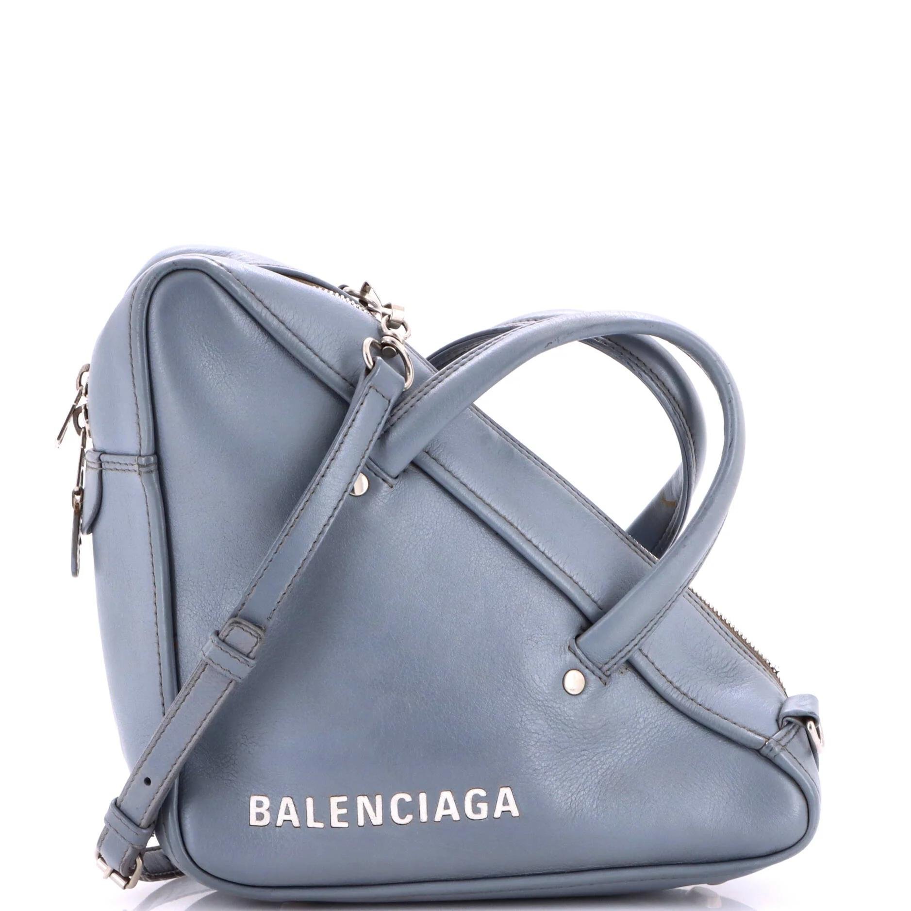 Balenciaga Triangle leather crossbody bag