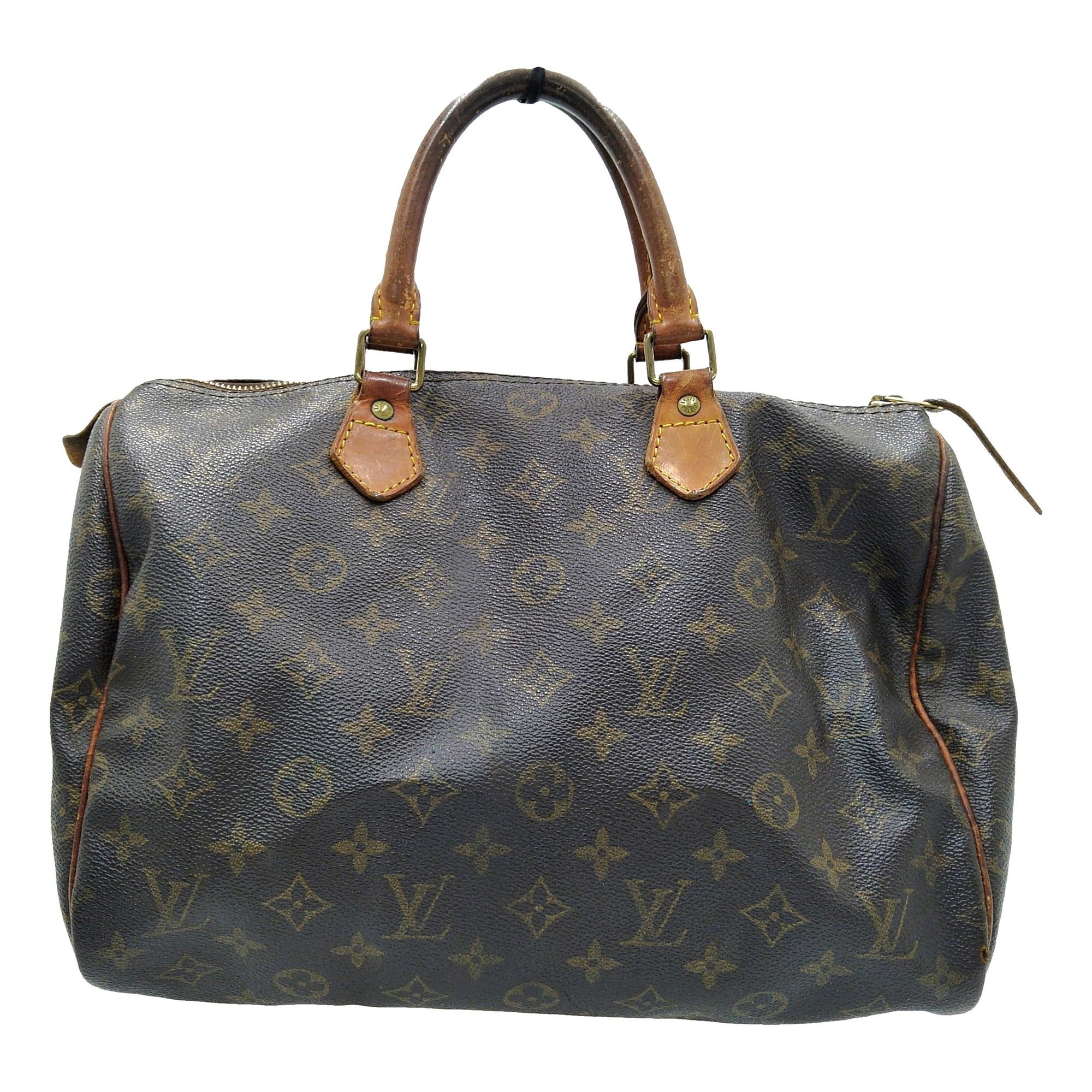 Speedy leather handbag