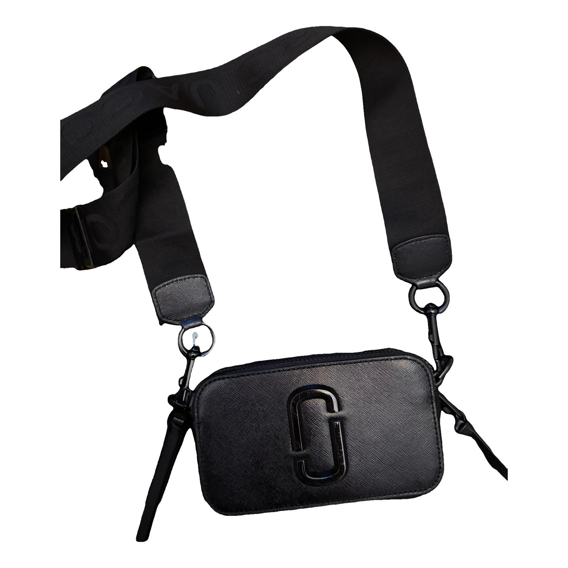 Snapshot leather crossbody bag