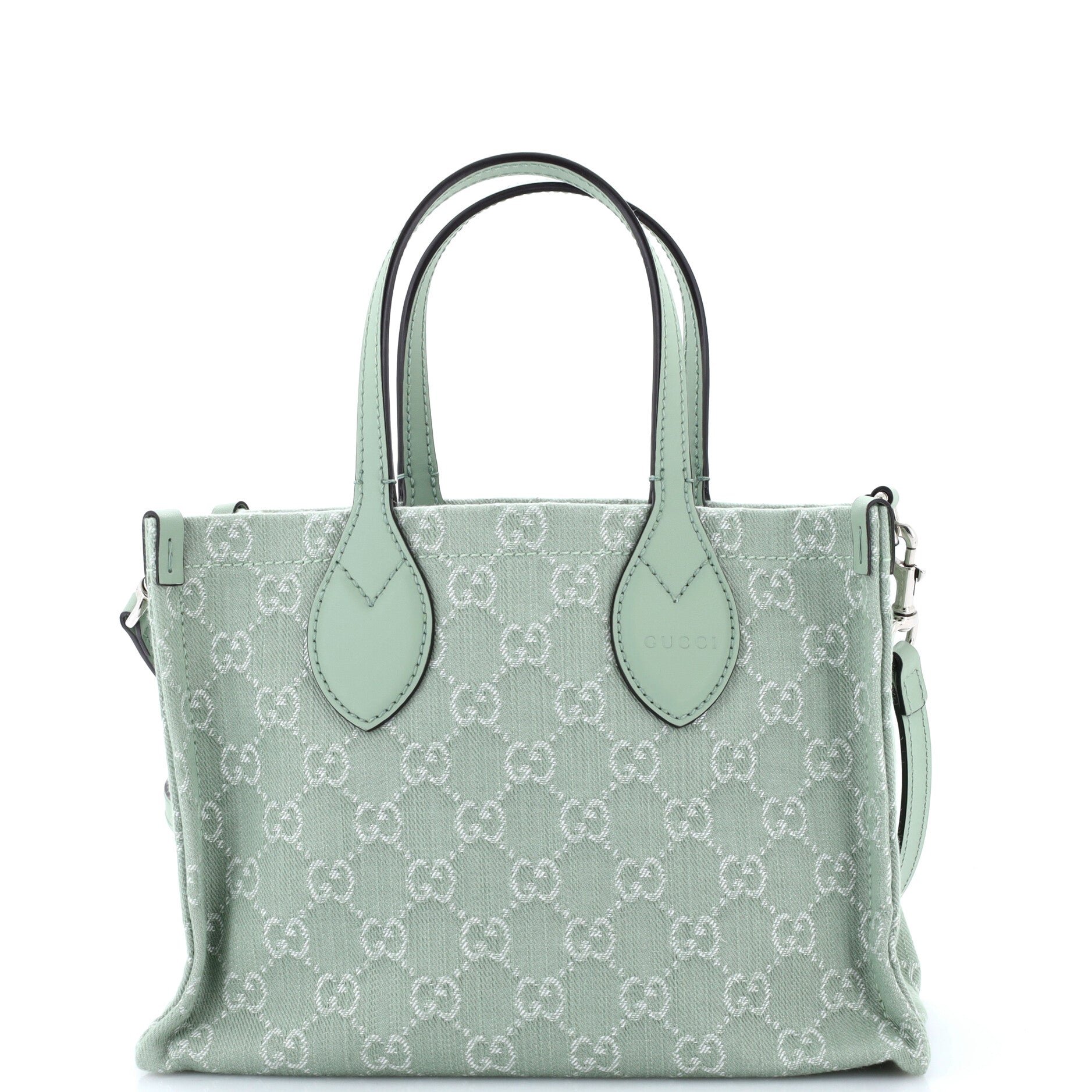 Ophidia Shopper Tote GG Denim Medium