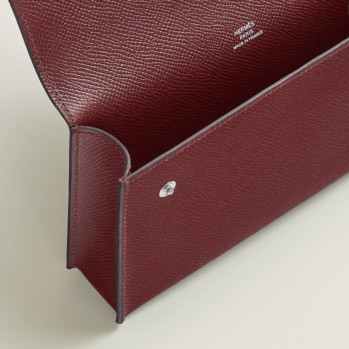 Rouge H Hermèsnap Wallet