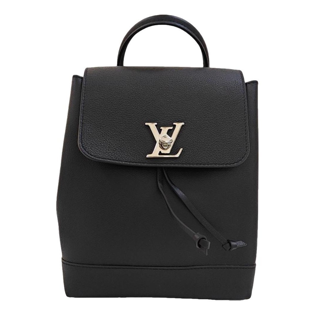 Lockme Bucket leather handbag