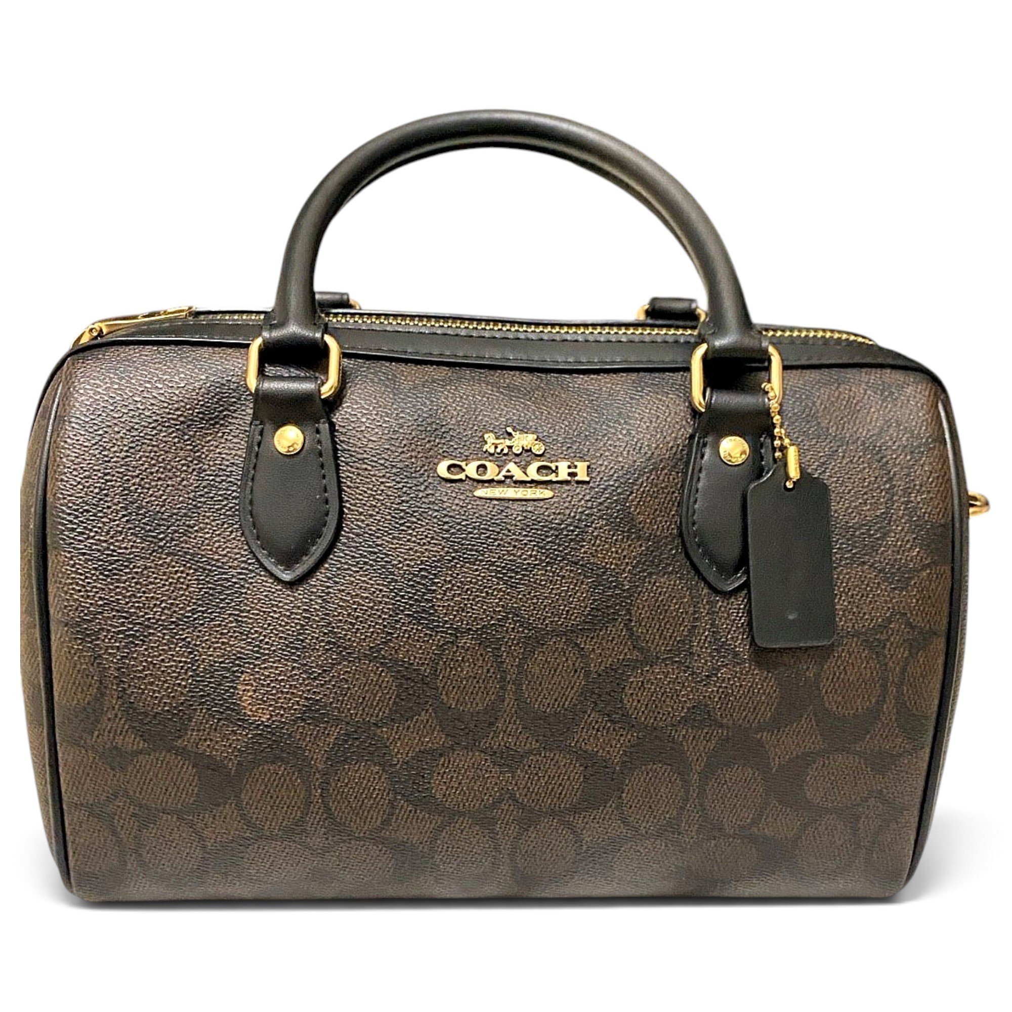 Rowan leather bowling bag