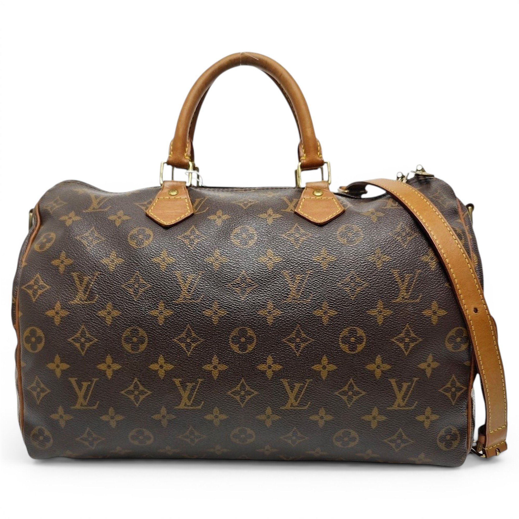 Nano Speedy / Mini HL leather handbag