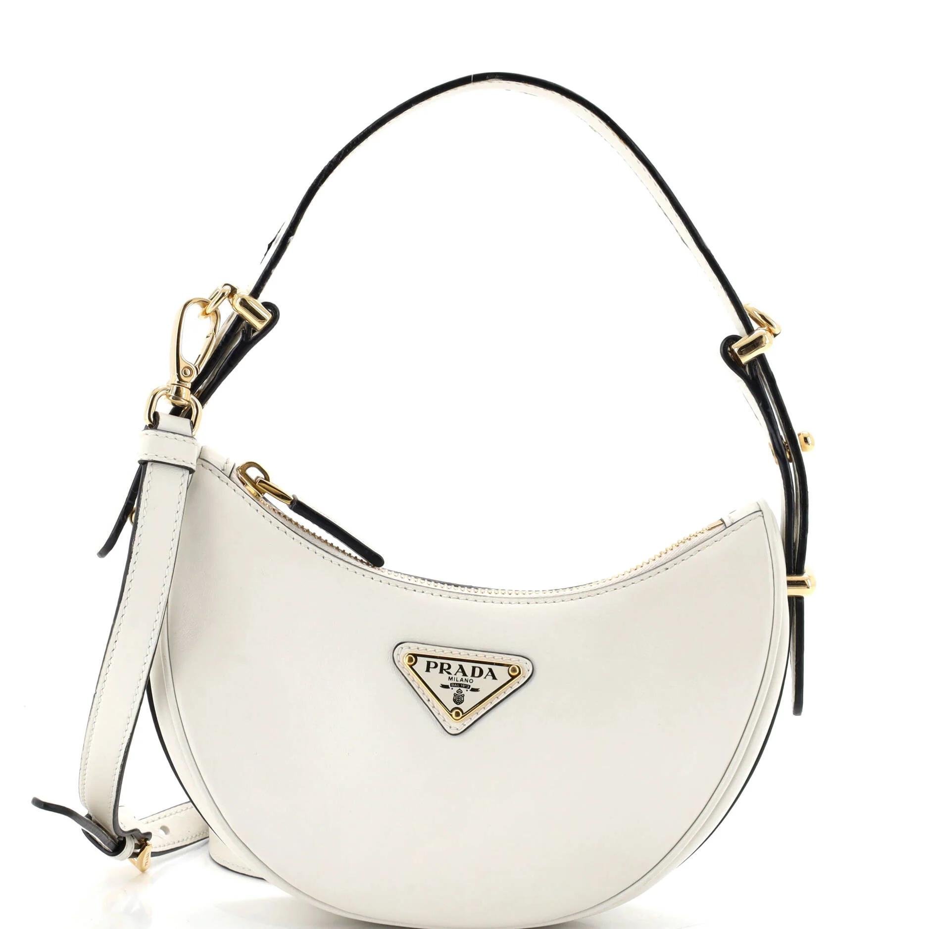 Arqué leather handbag