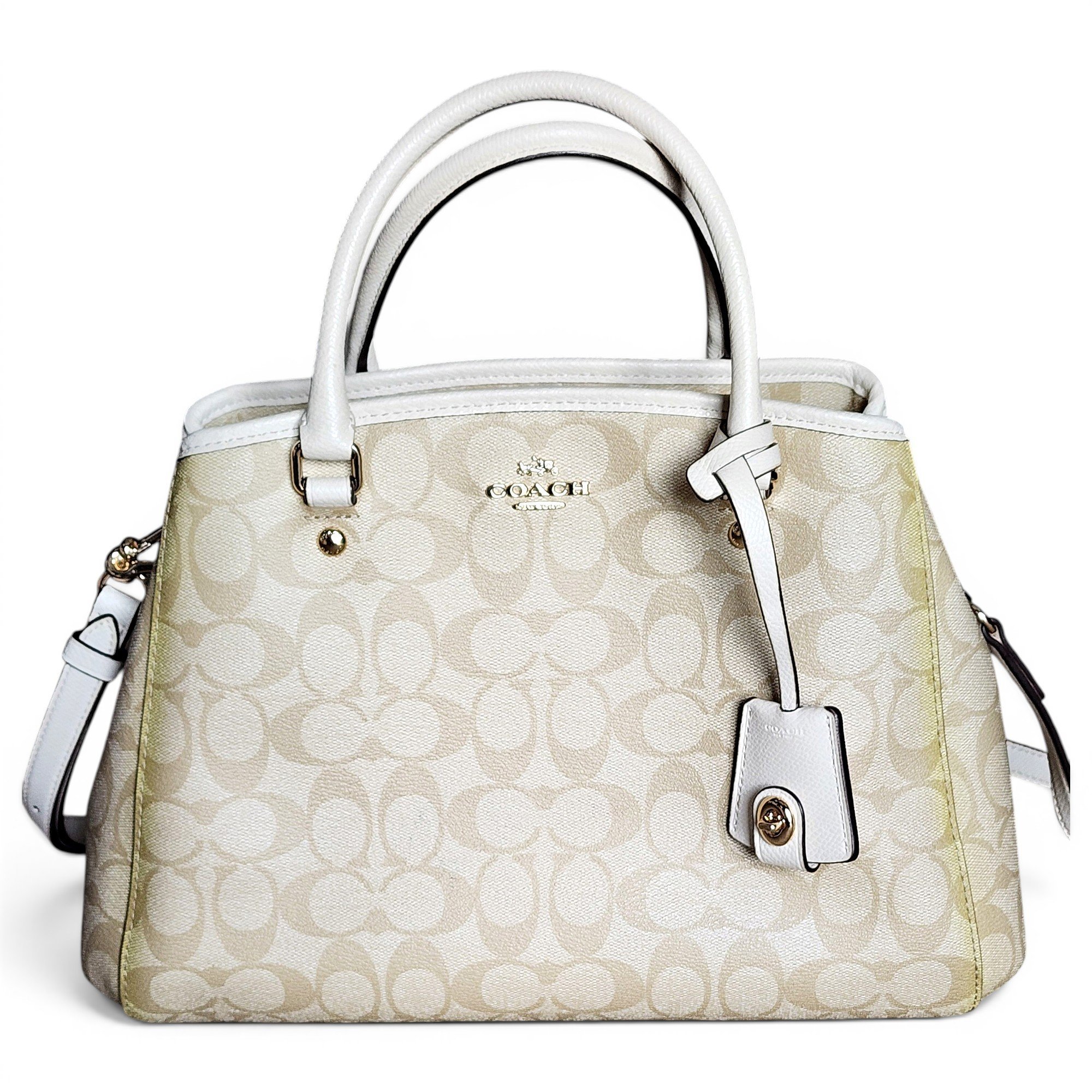 Leather satchel