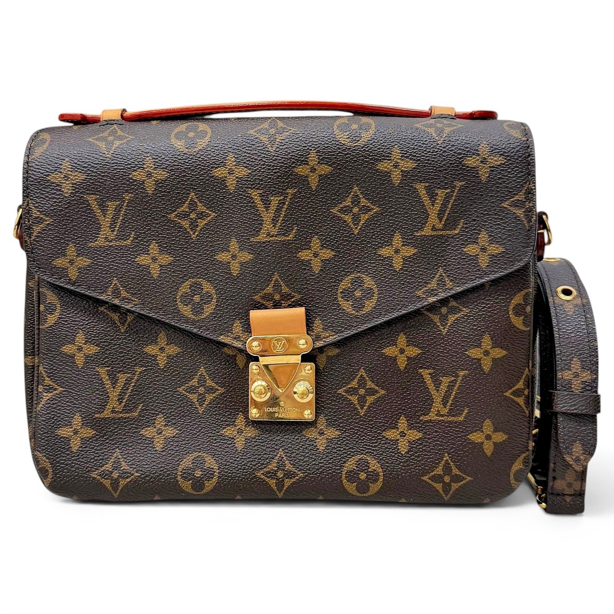 Metis leather handbag