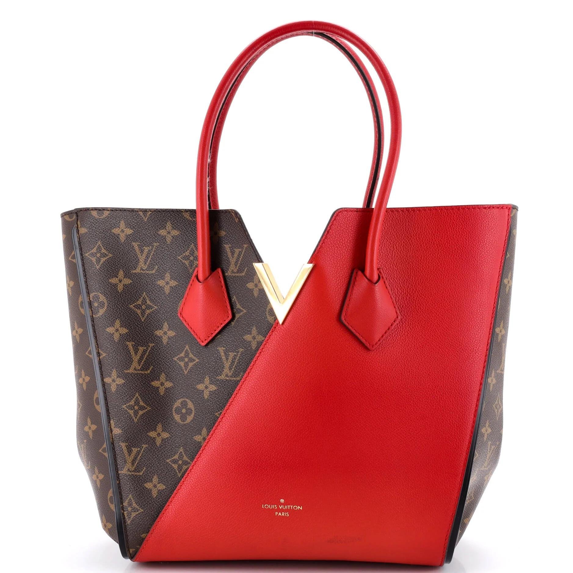 Leather tote