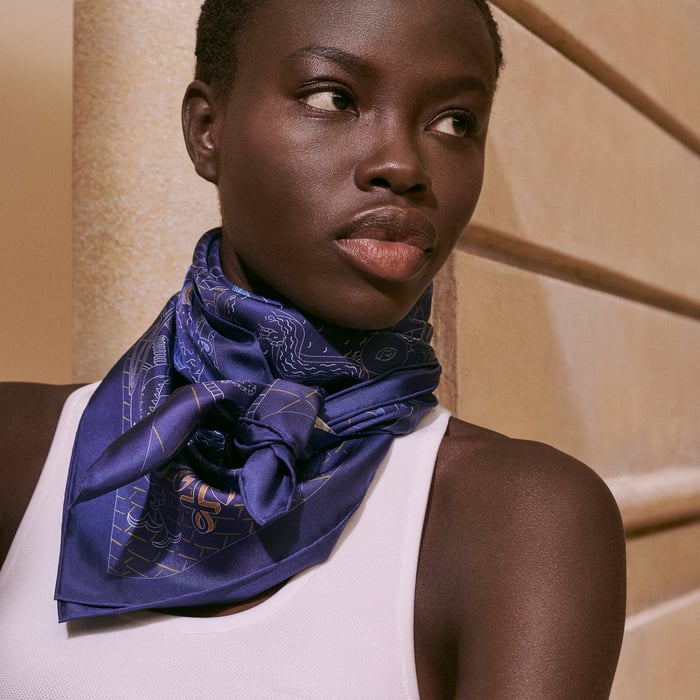 Splash Park Double Face Scarf 90