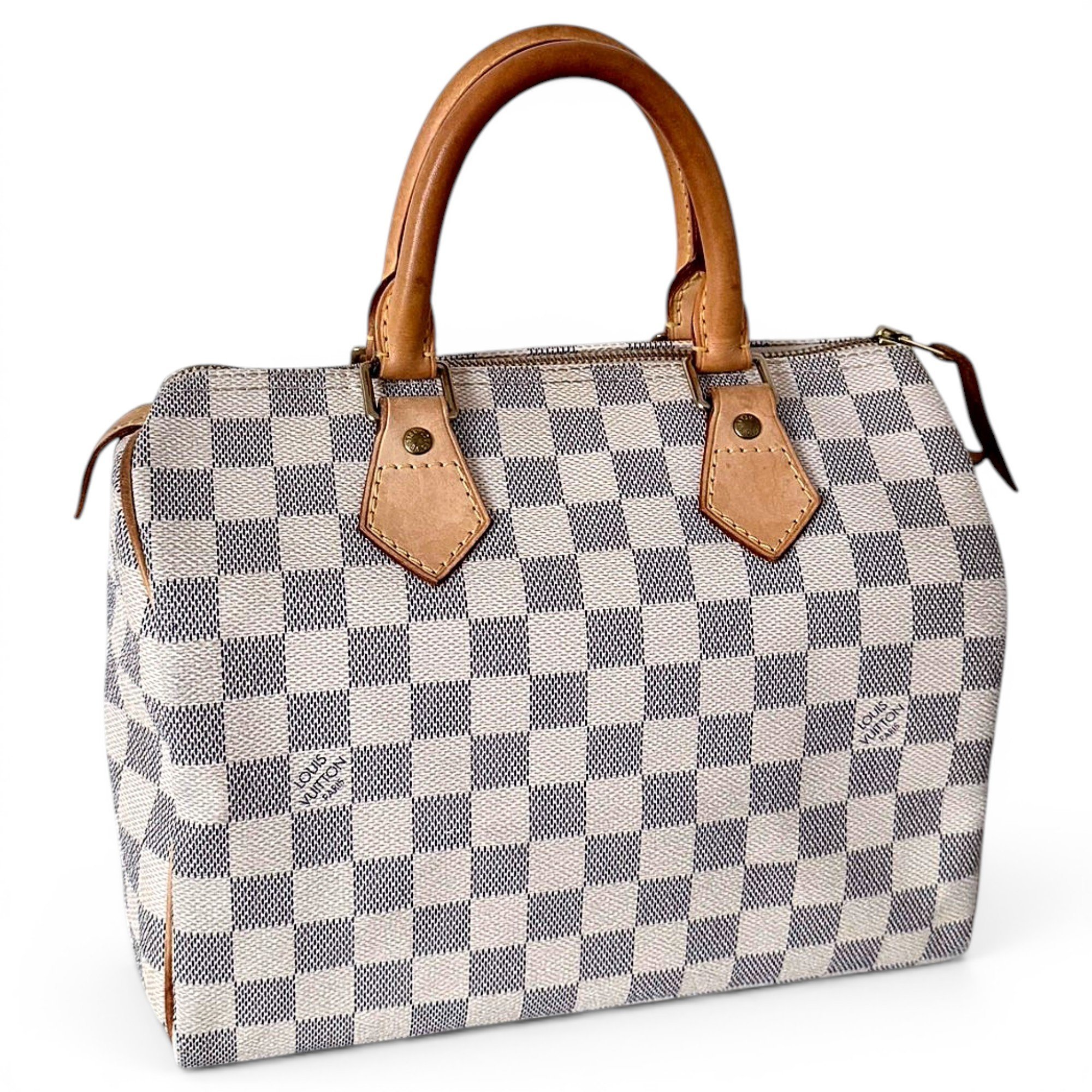 Speedy leather handbag