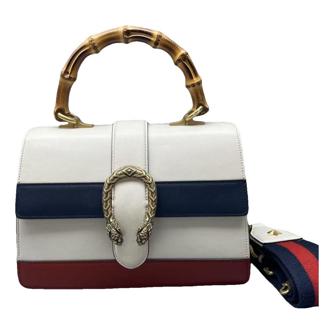 Dionysus Bamboo leather handbag