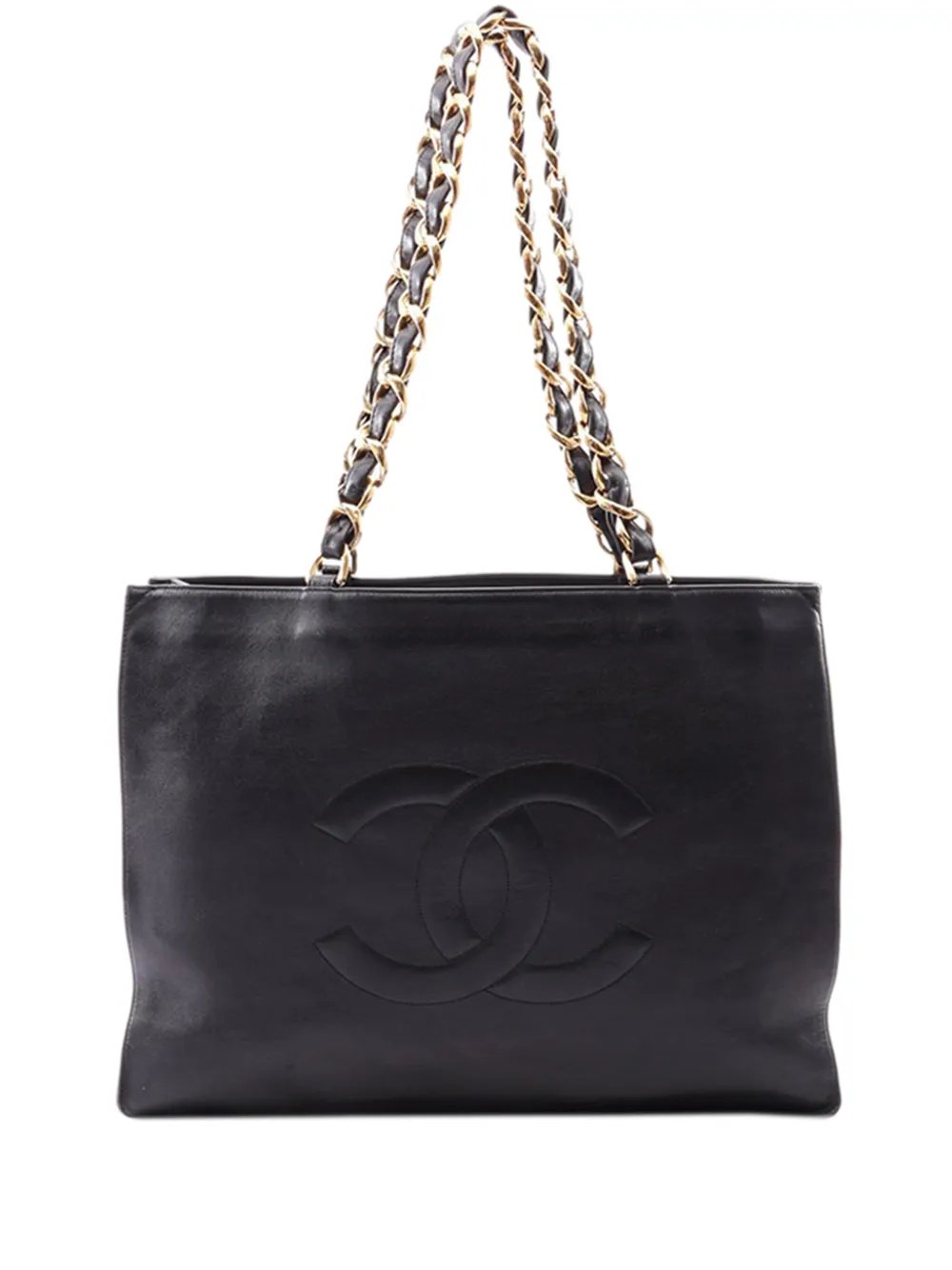 1997-1999 CC Lambskin Chain tote bag