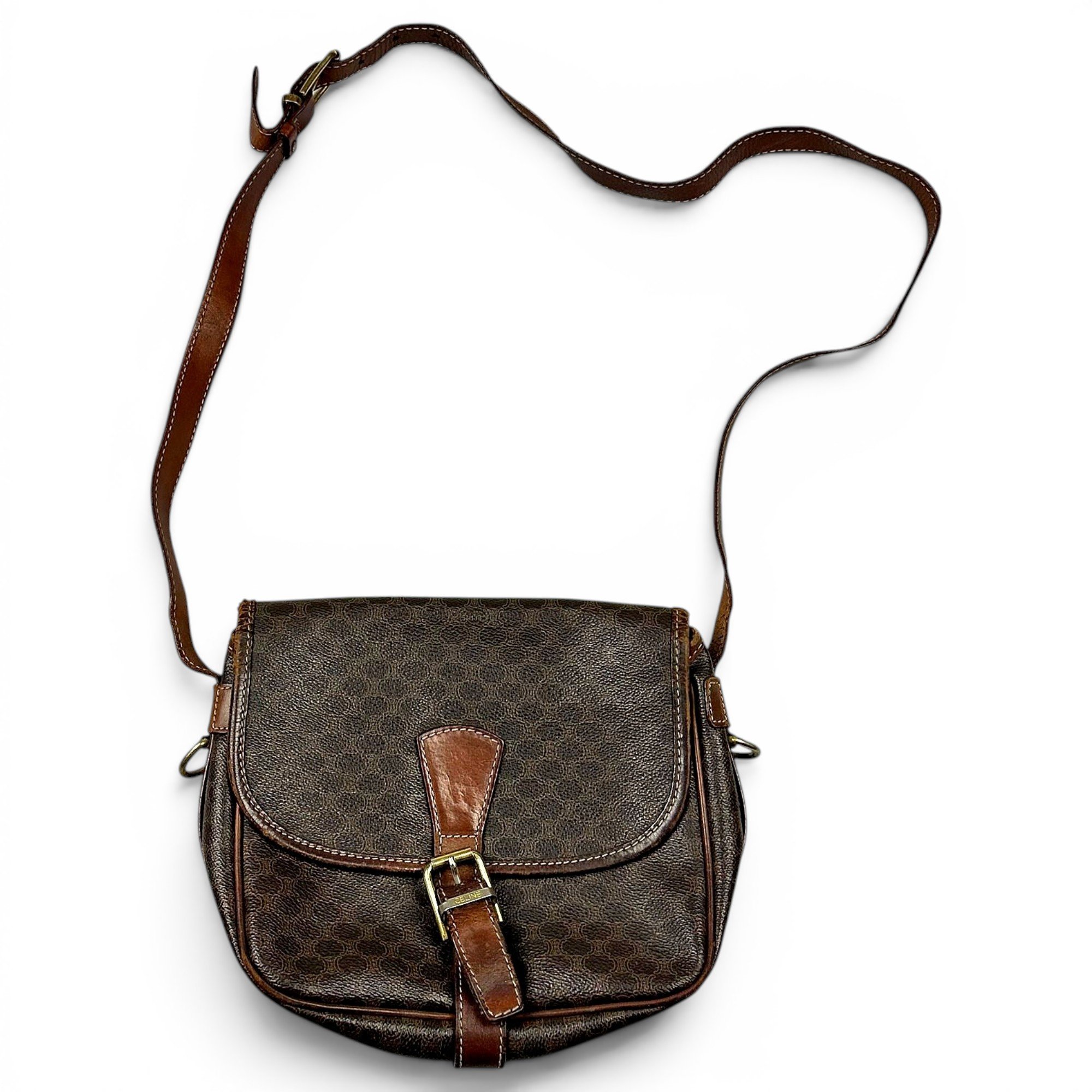 Leather crossbody bag