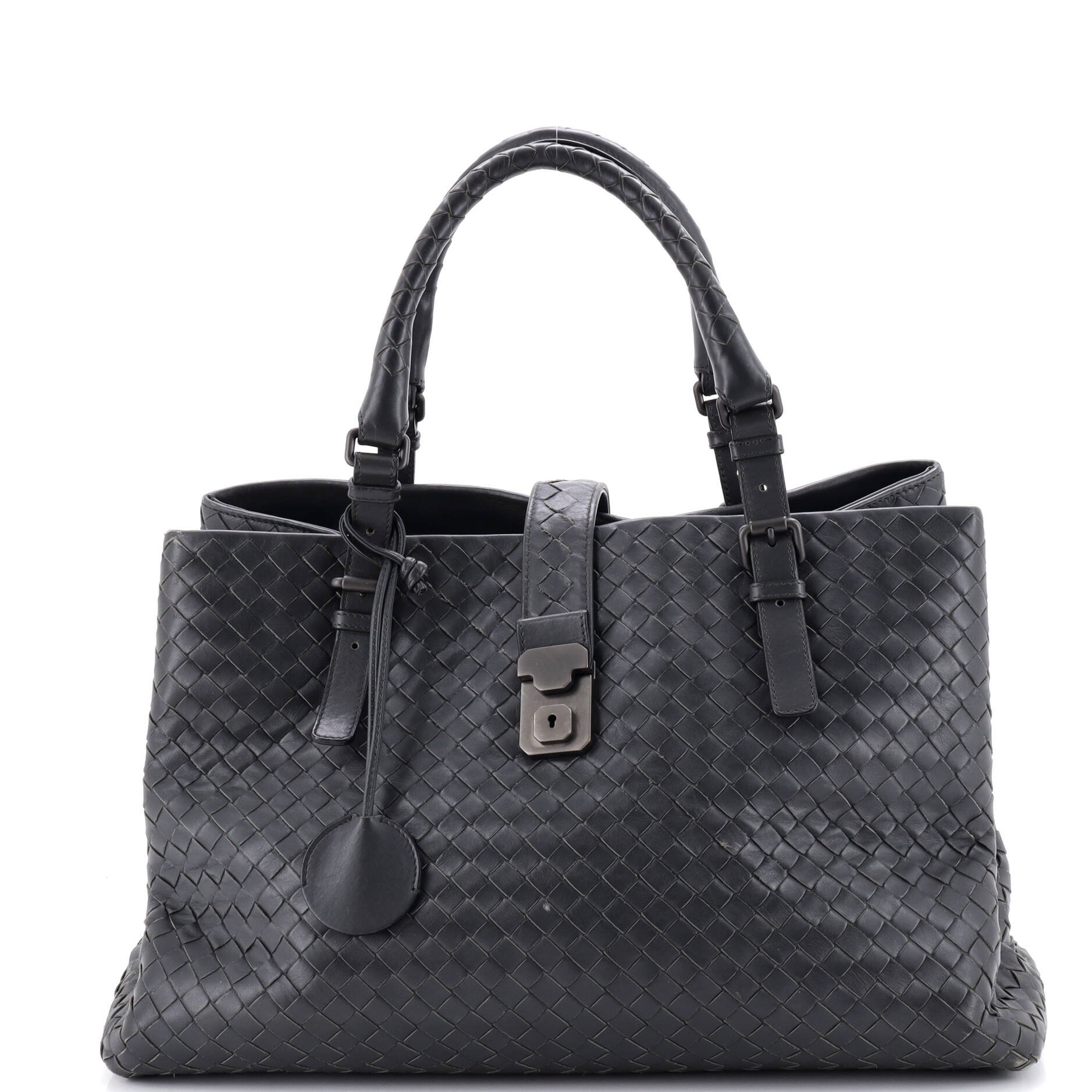 Bottega Veneta Roma Bag Intrecciato Nappa Medium