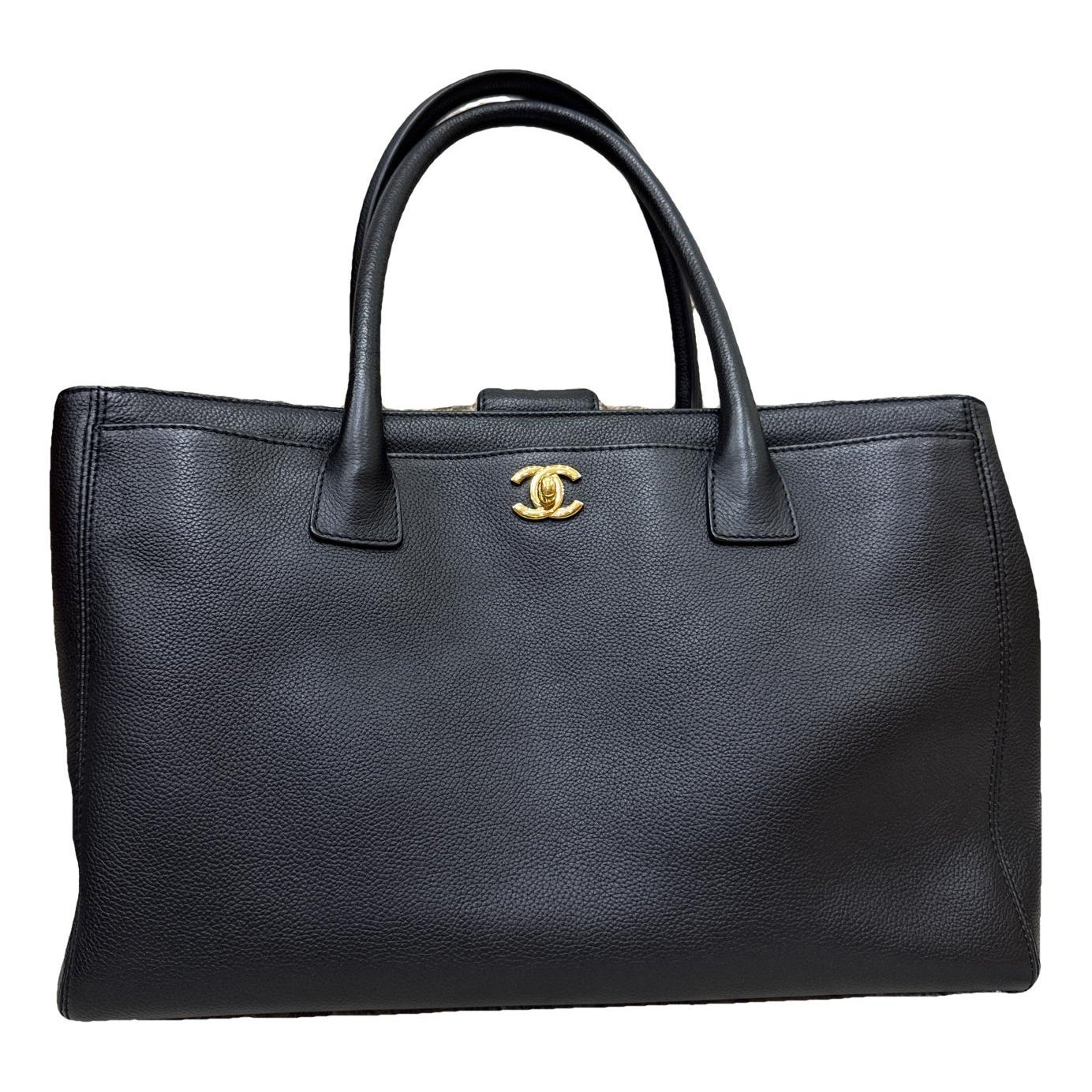 Leather tote