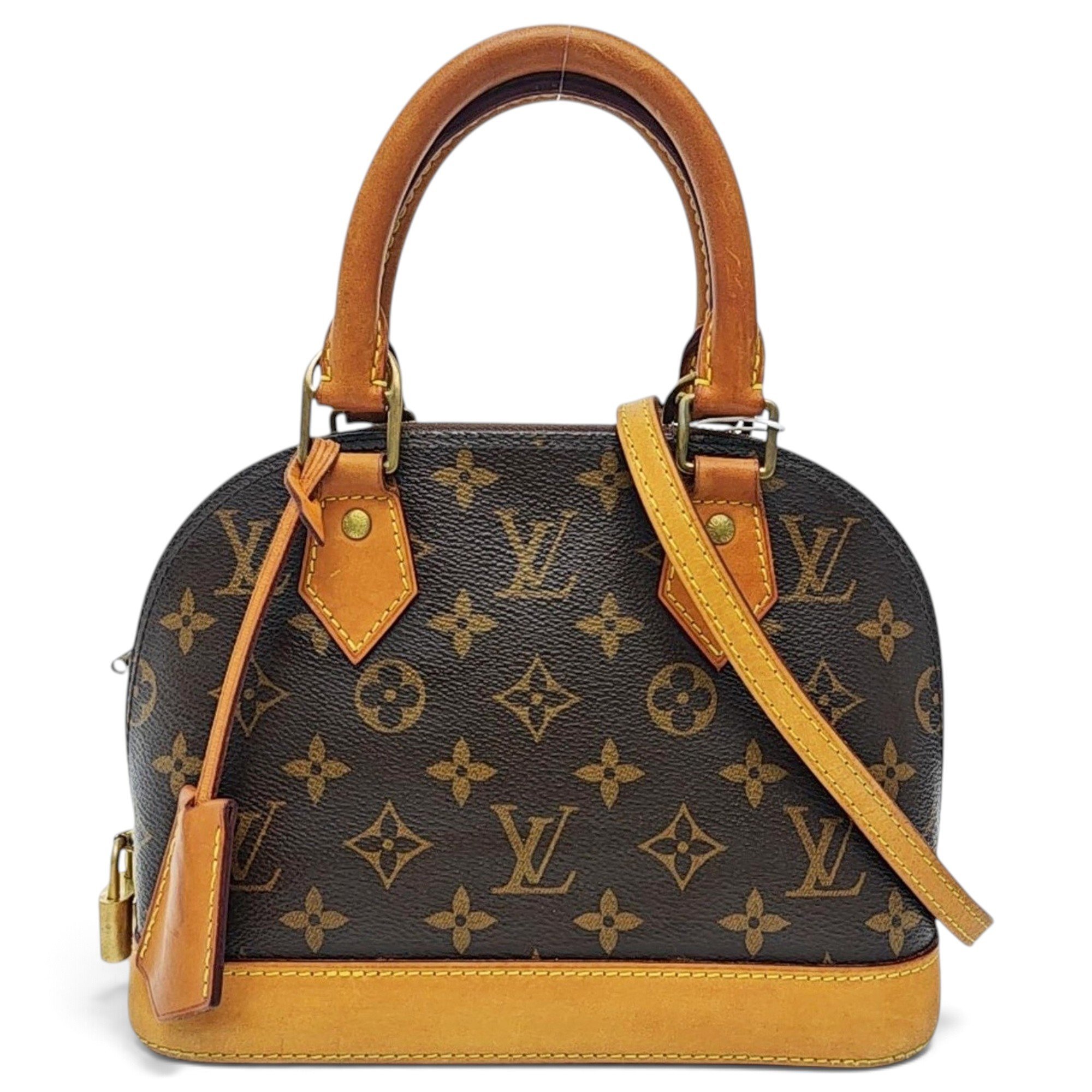 Alma leather handbag