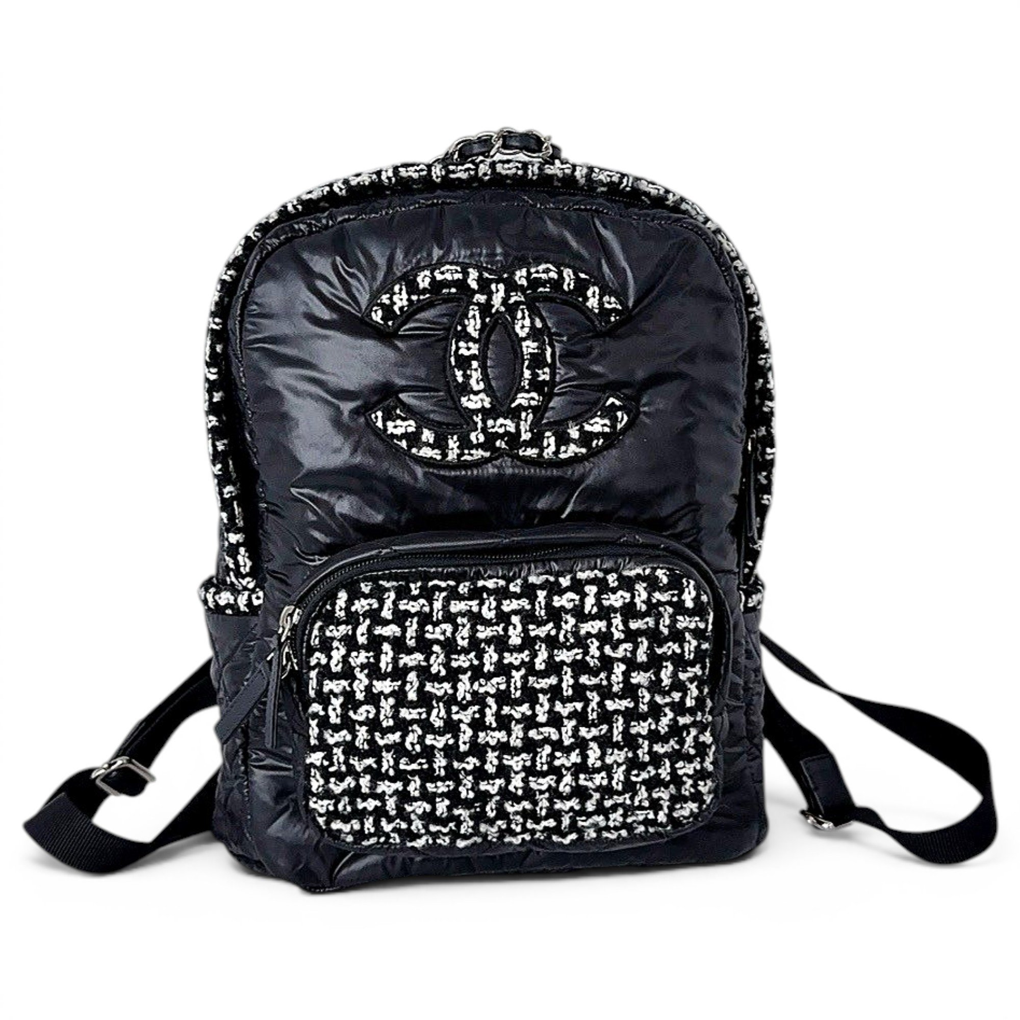 Cocoon leather backpack