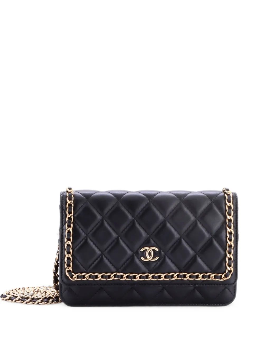 Chain Around Wallet on Chain Quilted Lambskin clutch bag