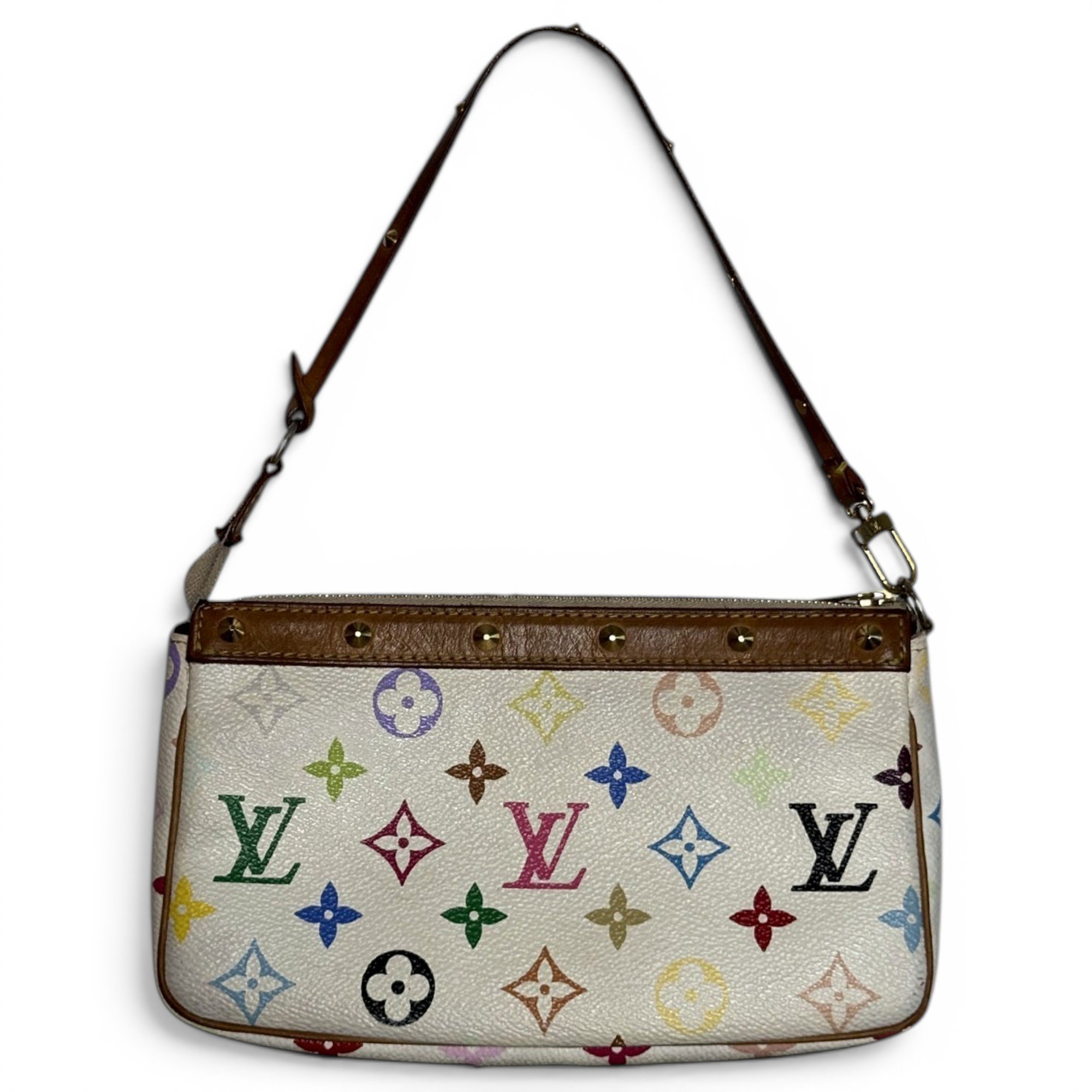 Pochette Accessoire leather handbag