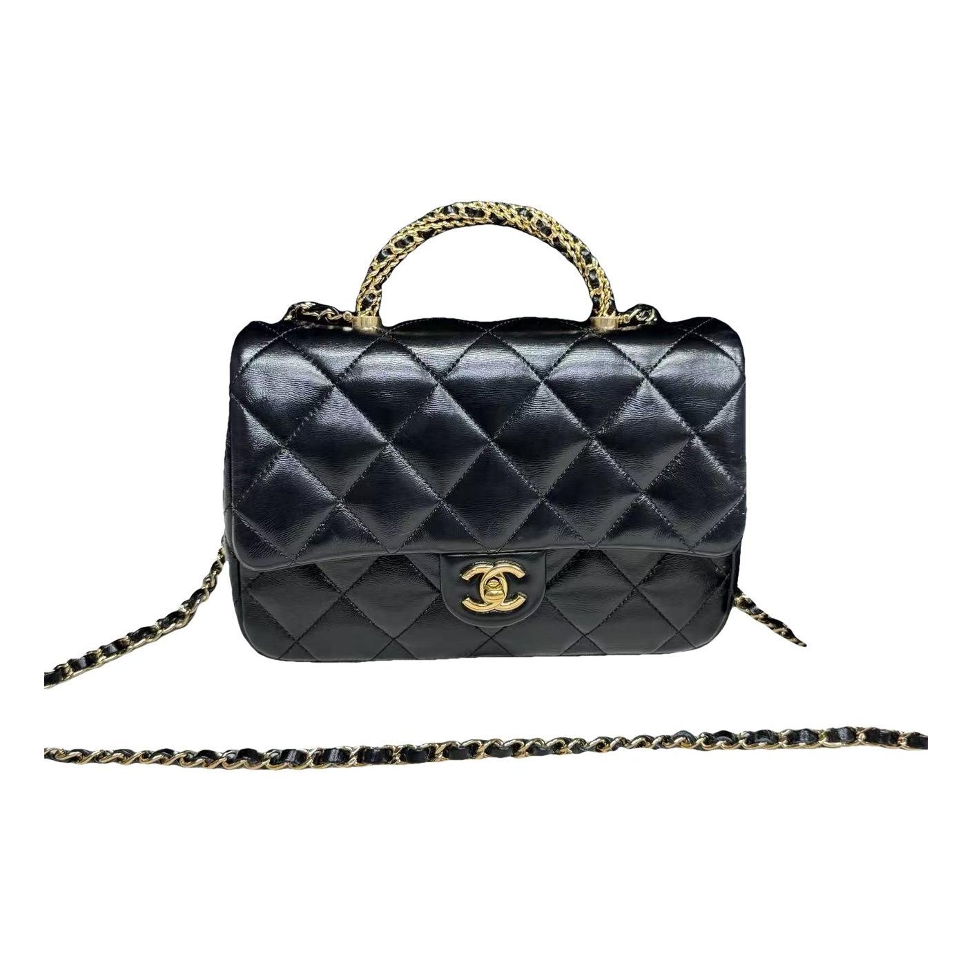 Timeless Classique Top Handle leather crossbody bag