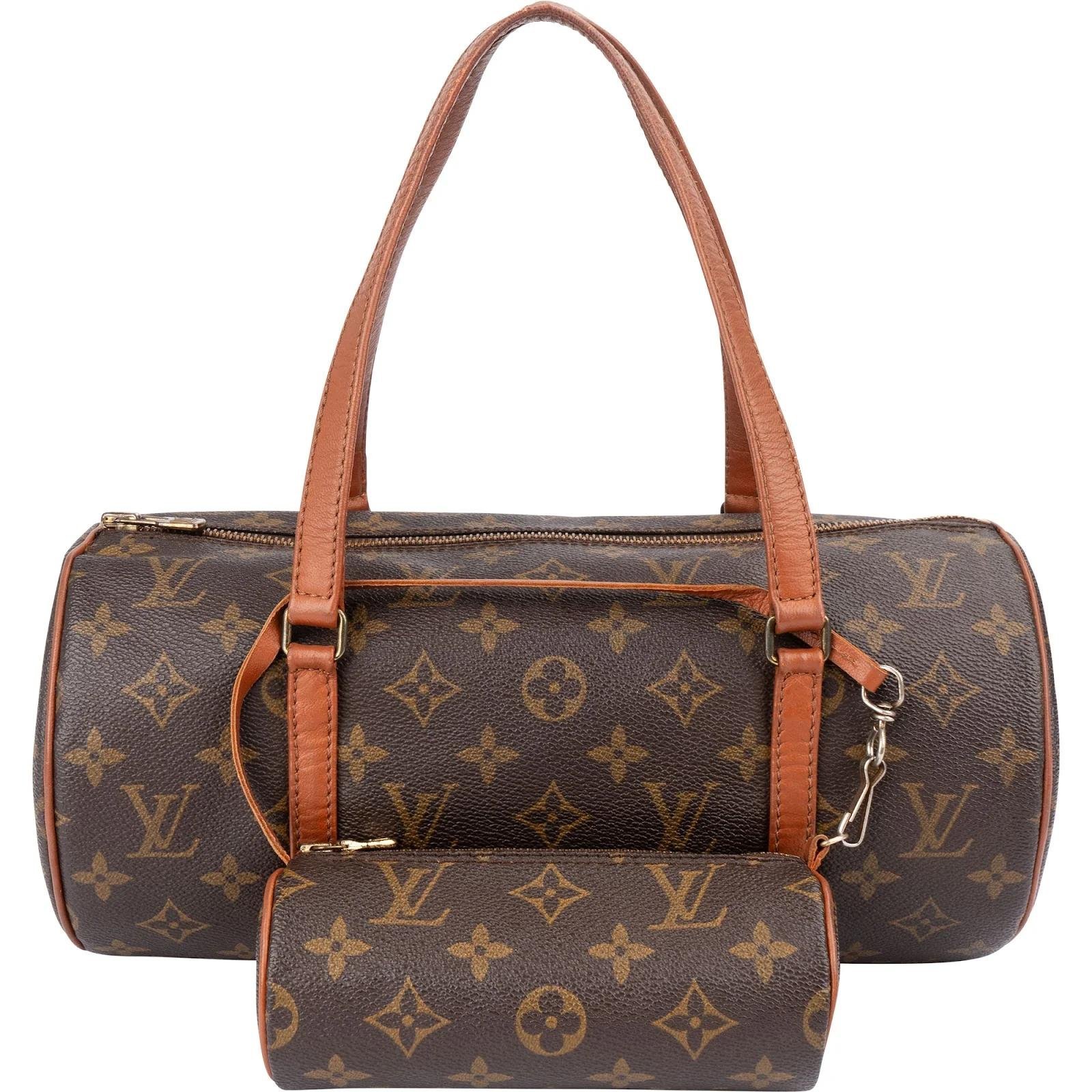 Papillon leather handbag