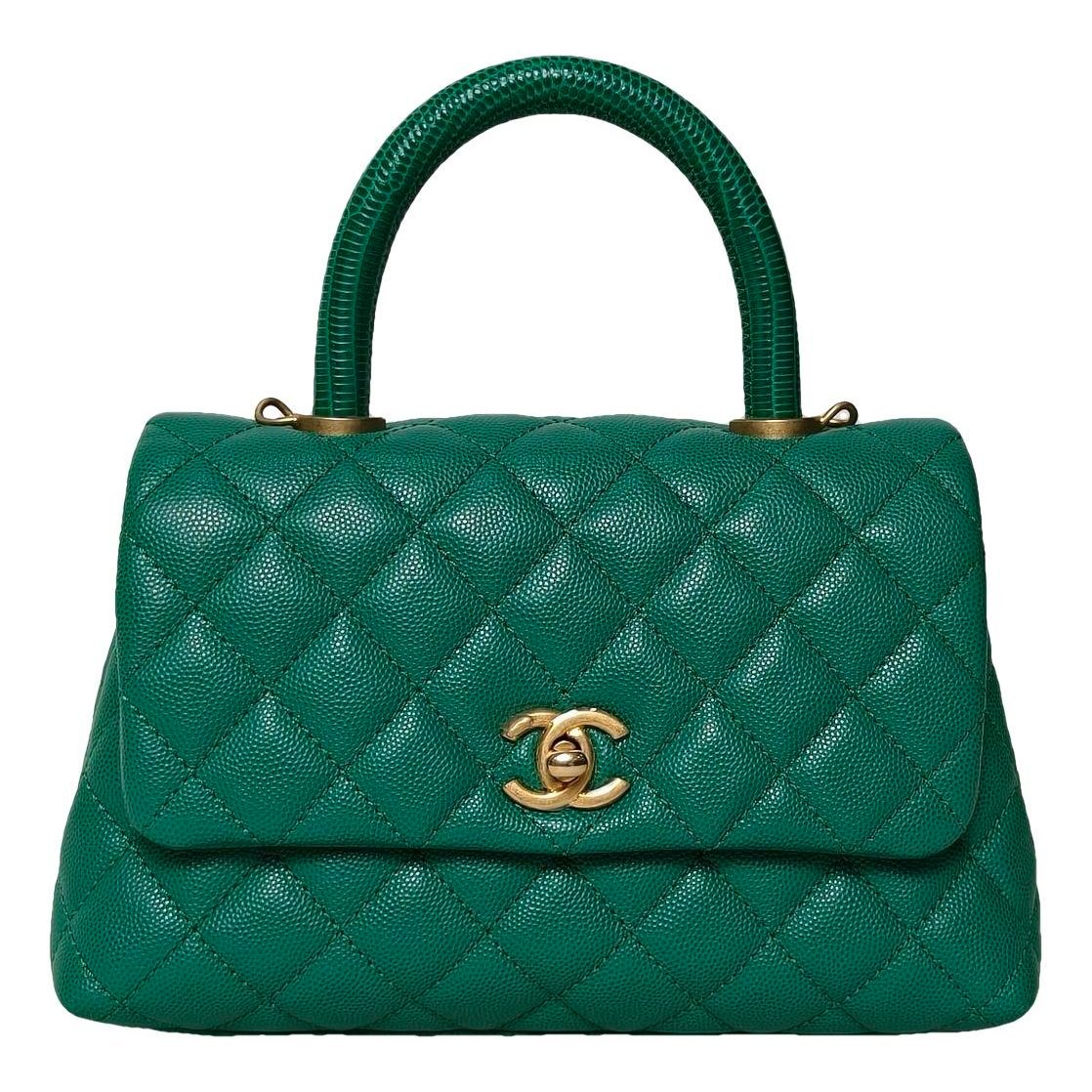 Coco Handle leather handbag