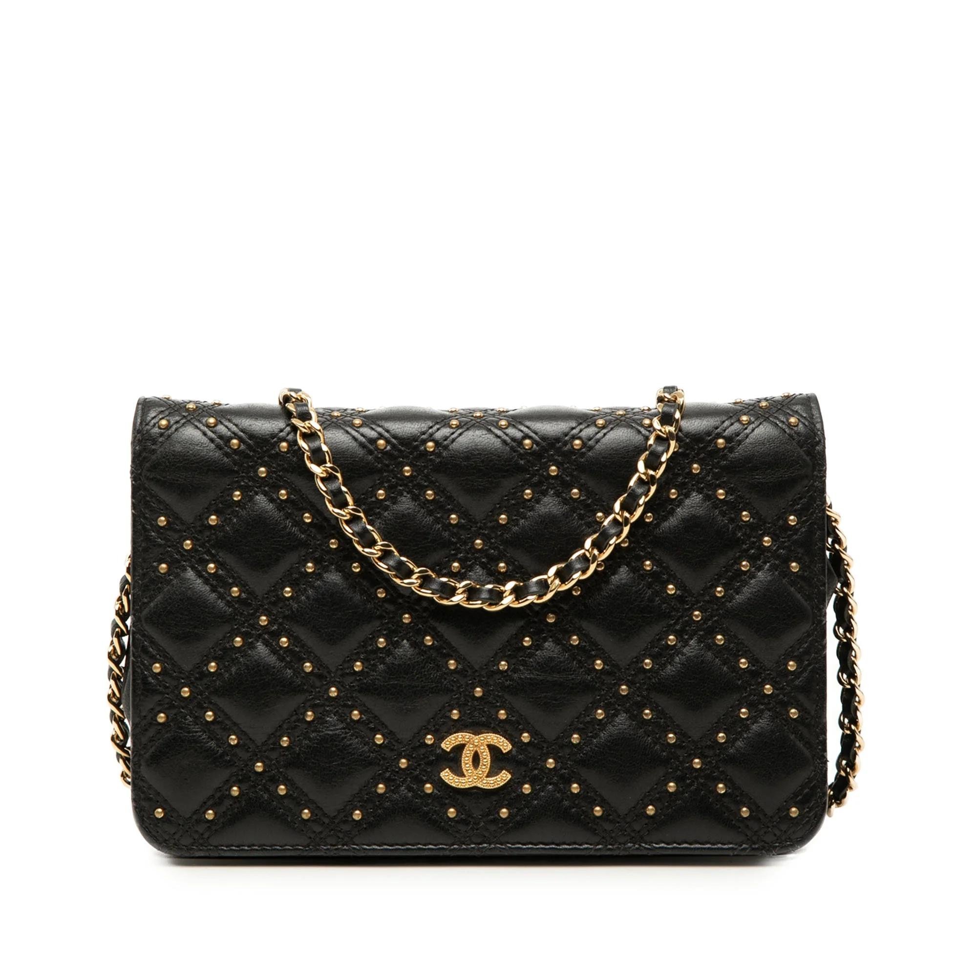 Wallet On Chain cloth crossbody bag
