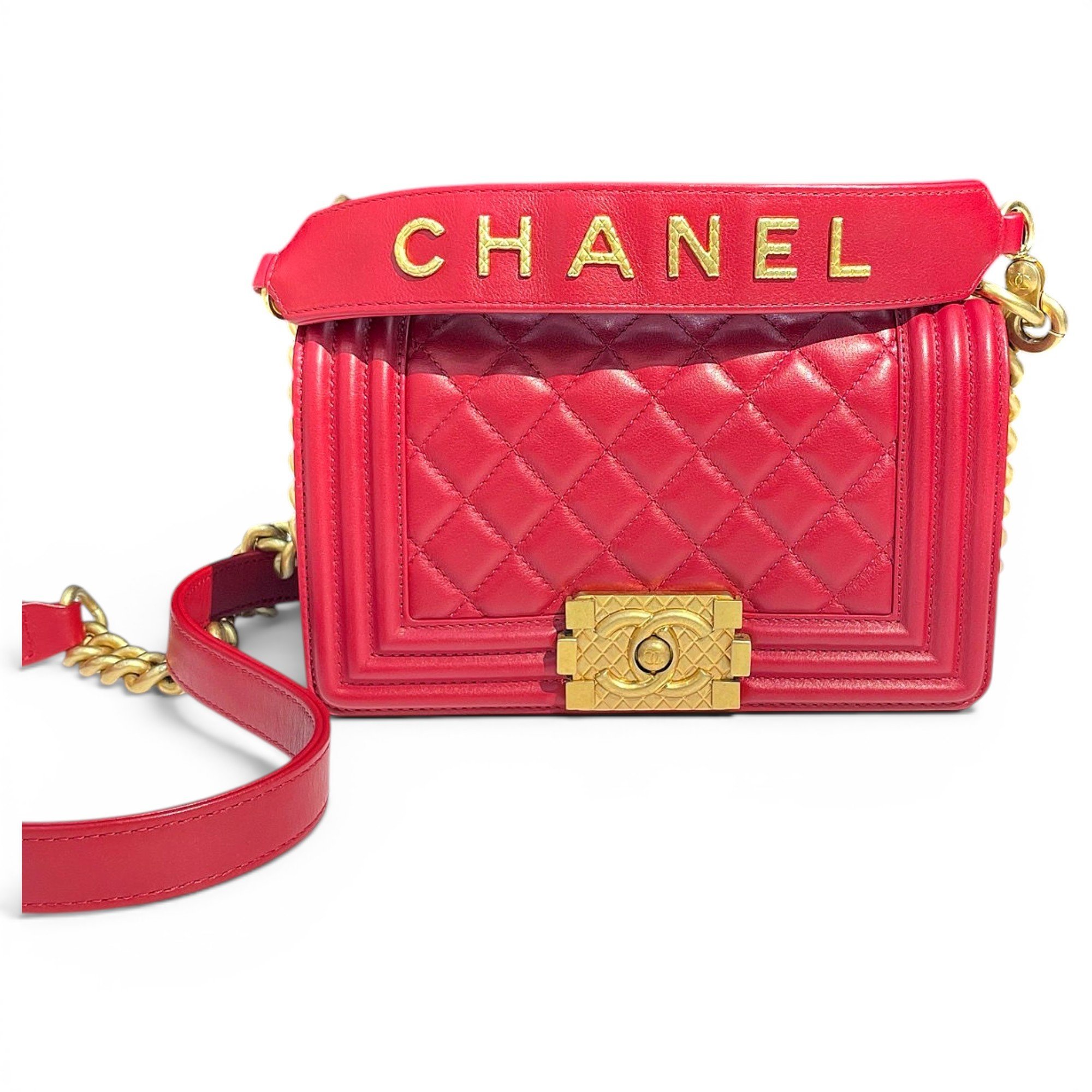 Boy leather handbag